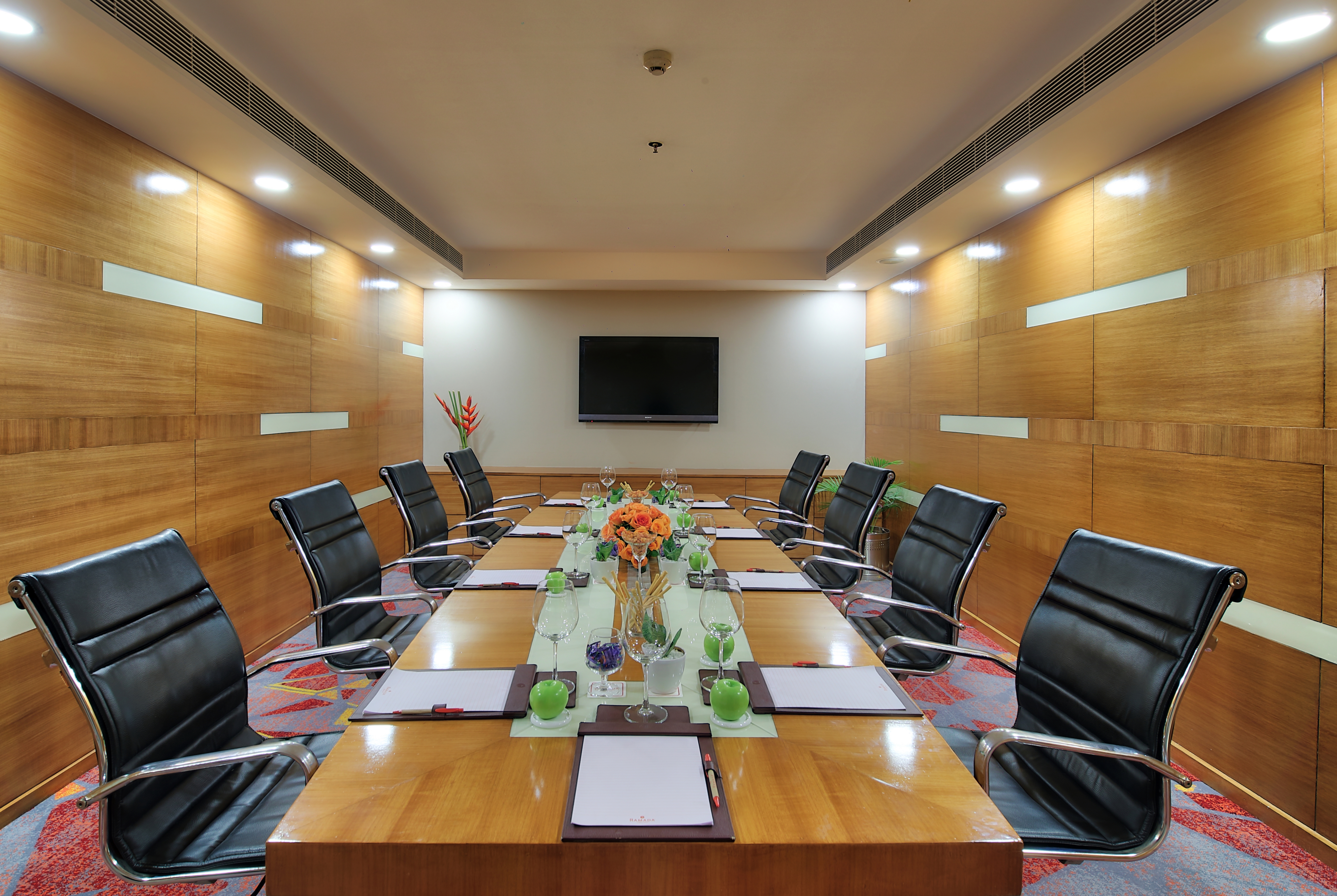 Board room at Ramada by Wyndham Gurgaon Central in Gurgaon, Other than US/Canada