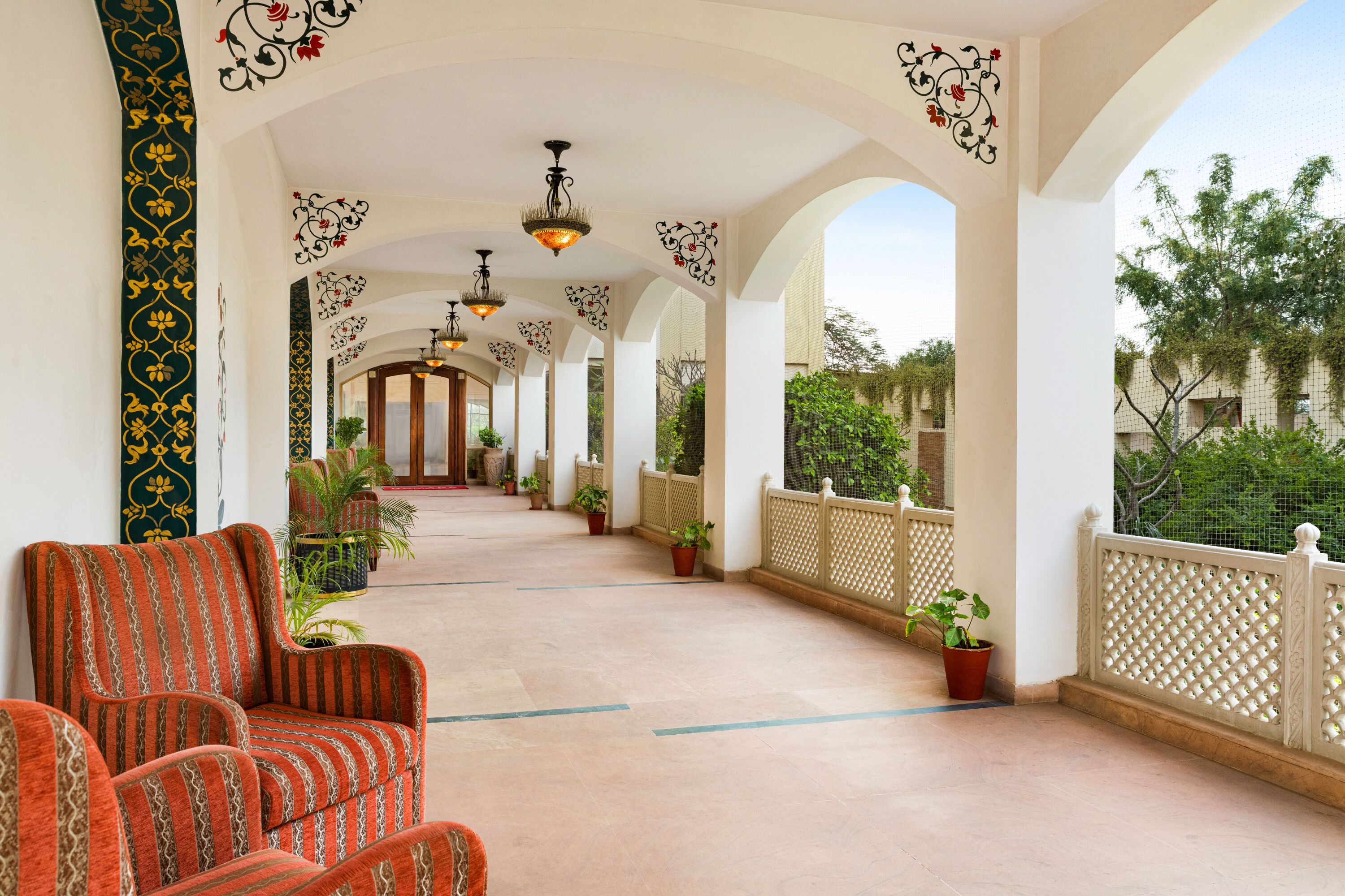 Courtyard at Ramada by Wyndham Jaipur Jaisinghpura in Jaipur, Other than US/Canada