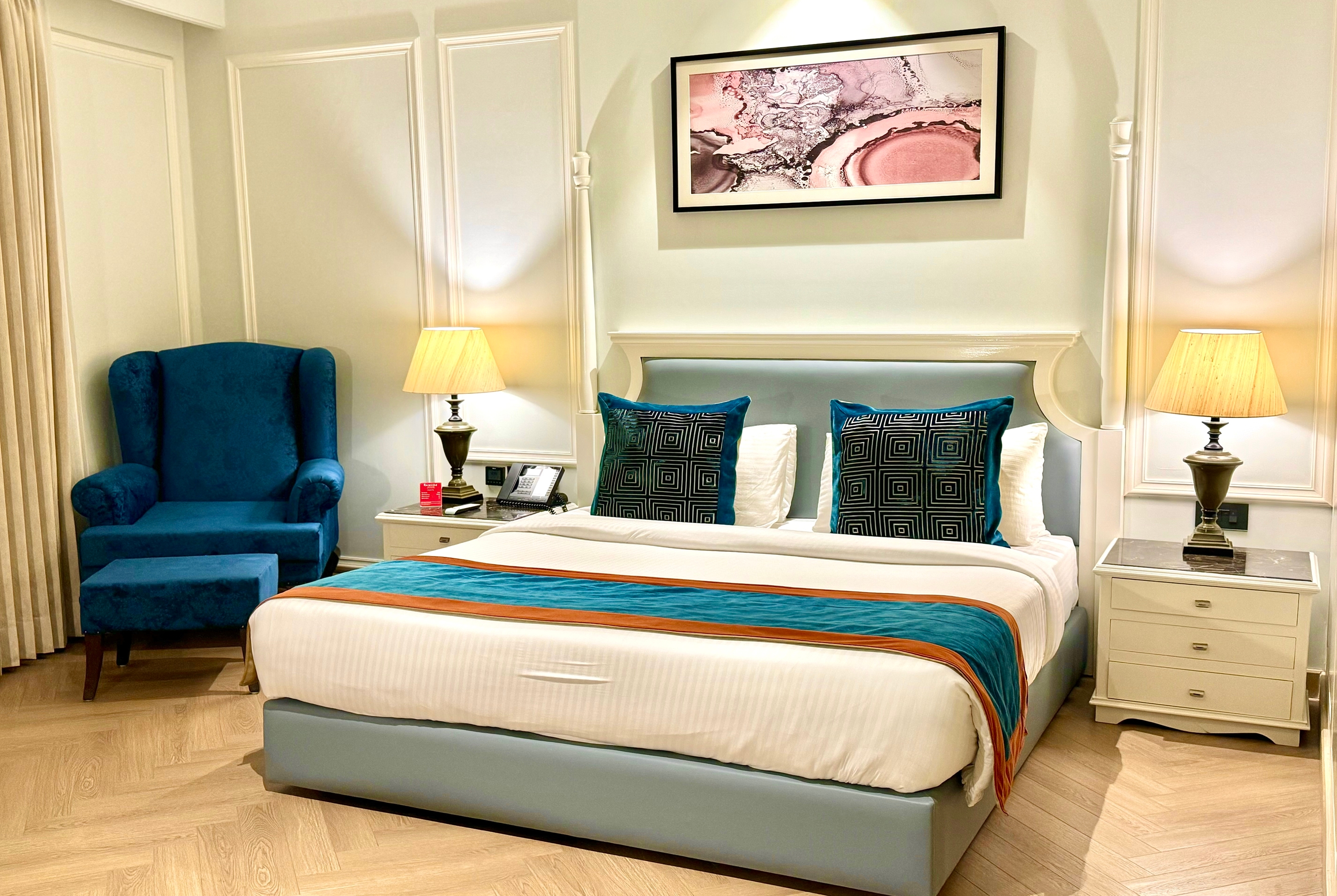 Guest room at the Ramada by Wyndham Jalandhar City Centre in Jalandhar, Other than US/Canada