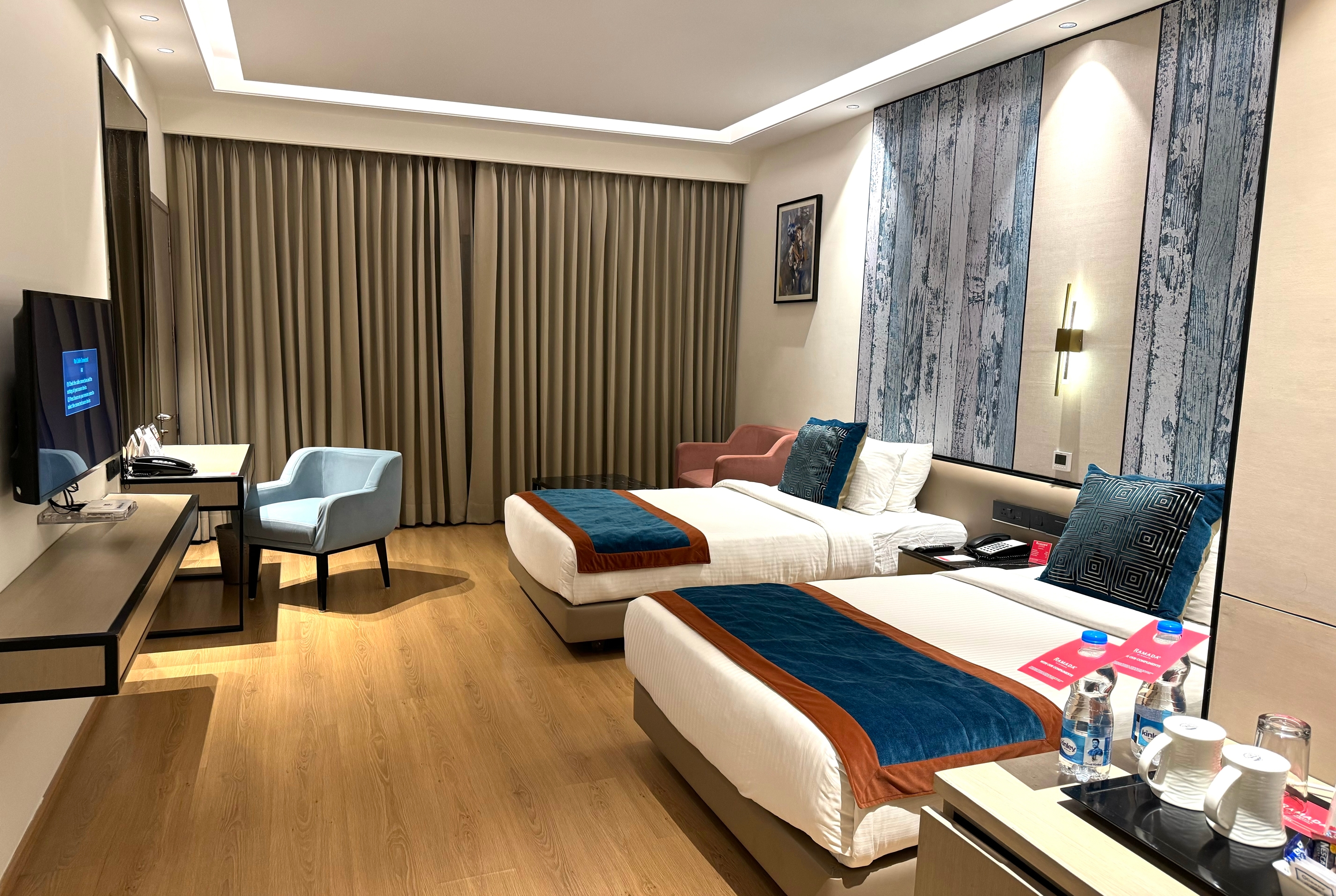 Guest room at the Ramada by Wyndham Jalandhar City Centre in Jalandhar, Other than US/Canada