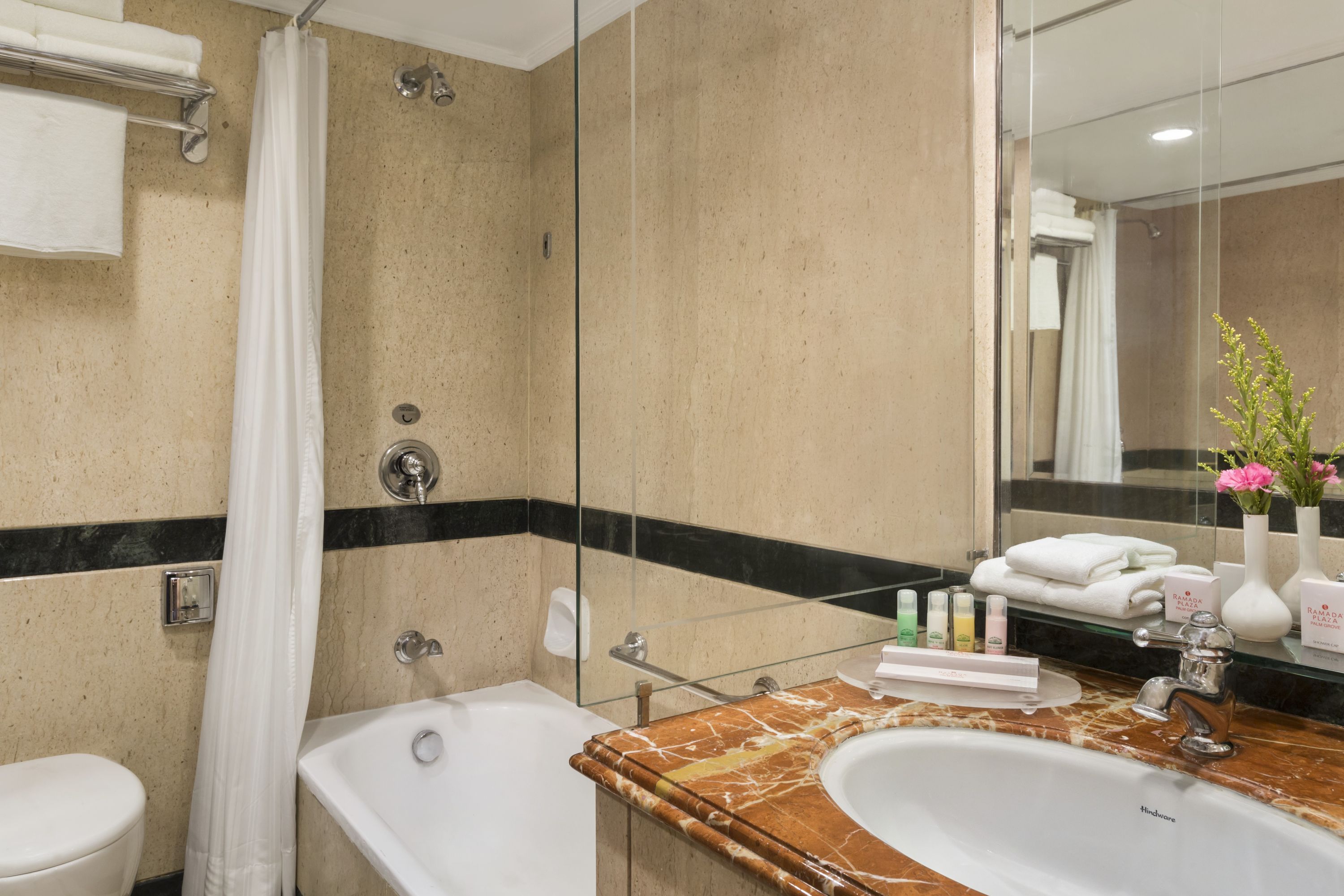 Guest room at the Ramada Plaza by Wyndham Palm Grove in Juhu, Mumbai, Other than US/Canada