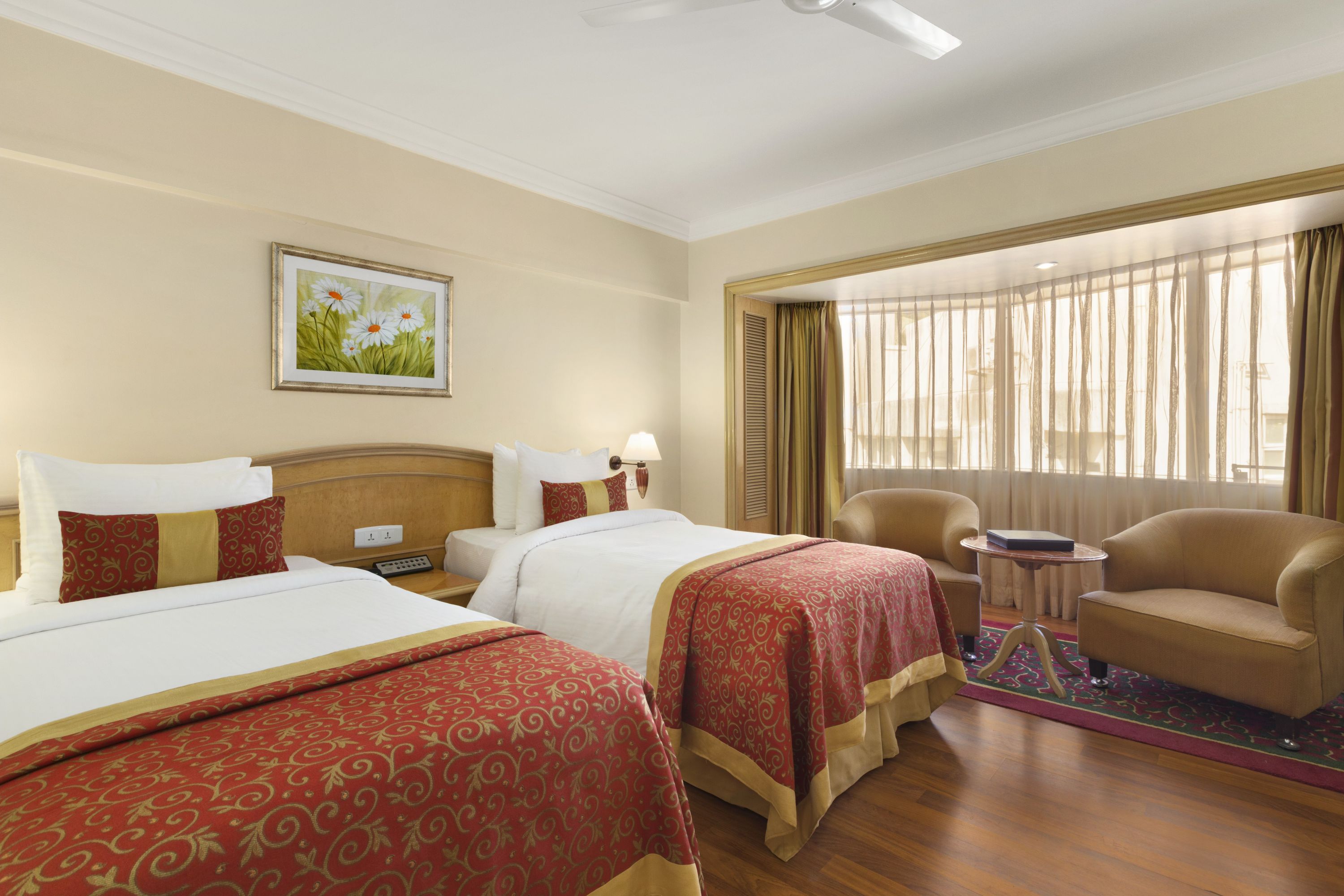 Guest room at the Ramada Plaza by Wyndham Palm Grove in Juhu, Mumbai, Other than US/Canada