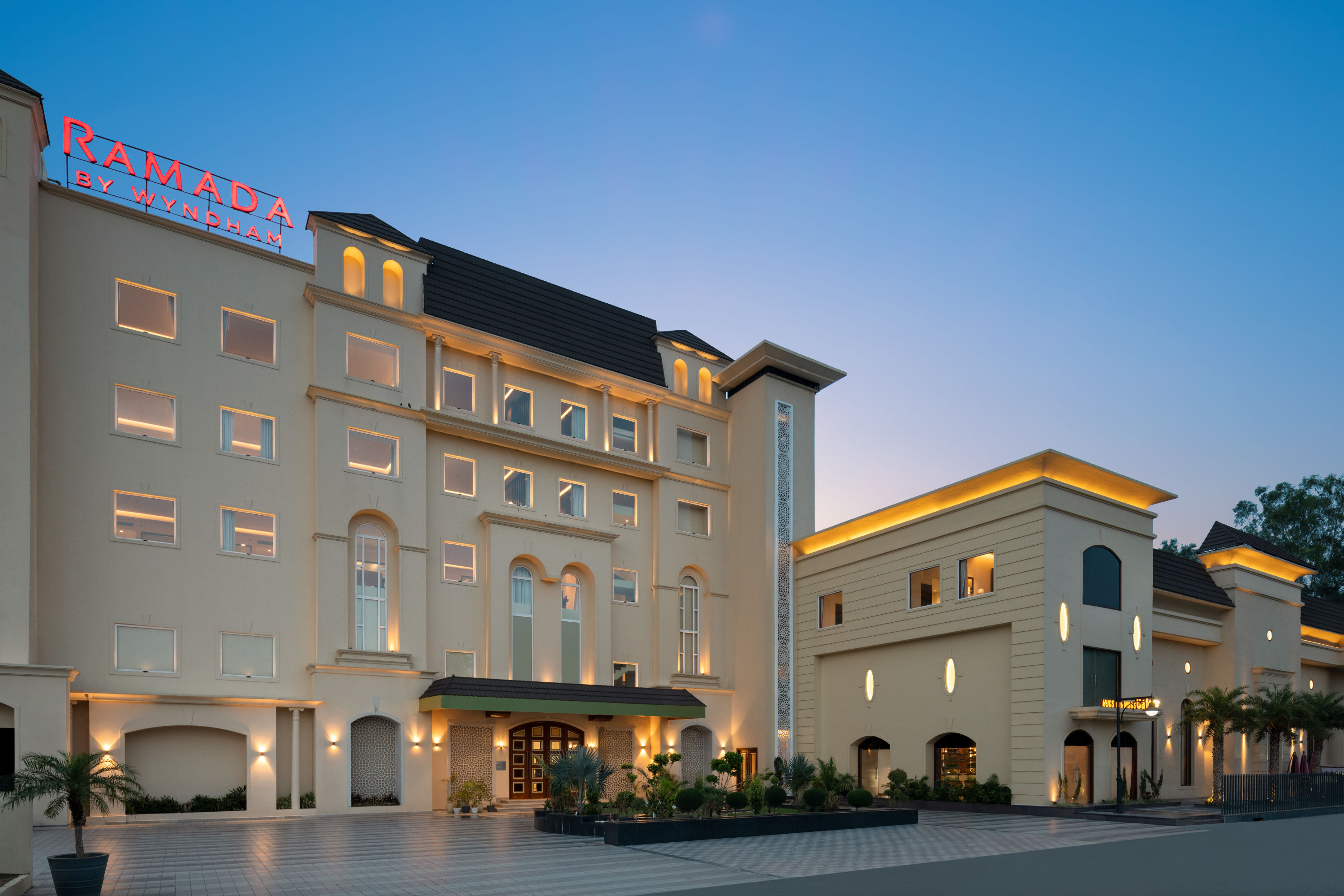 Exterior of Ramada by Wyndham Kapurthala hotel in Kapurthala, Other than US/Canada