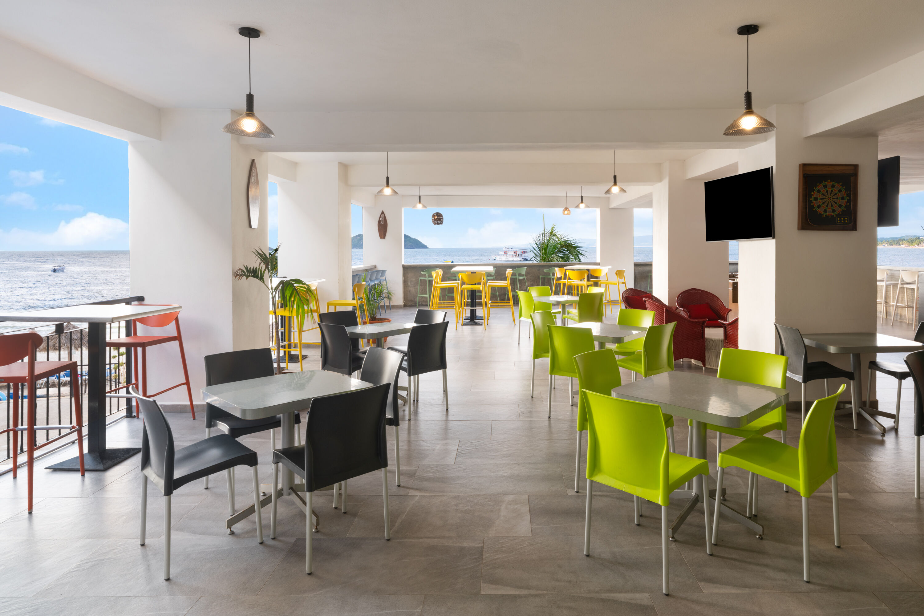 Bar at Decameron La Marina Guayabitos, Ramada All Inclusive Resort in Rincon de Guayabitos, Other than US/Canada