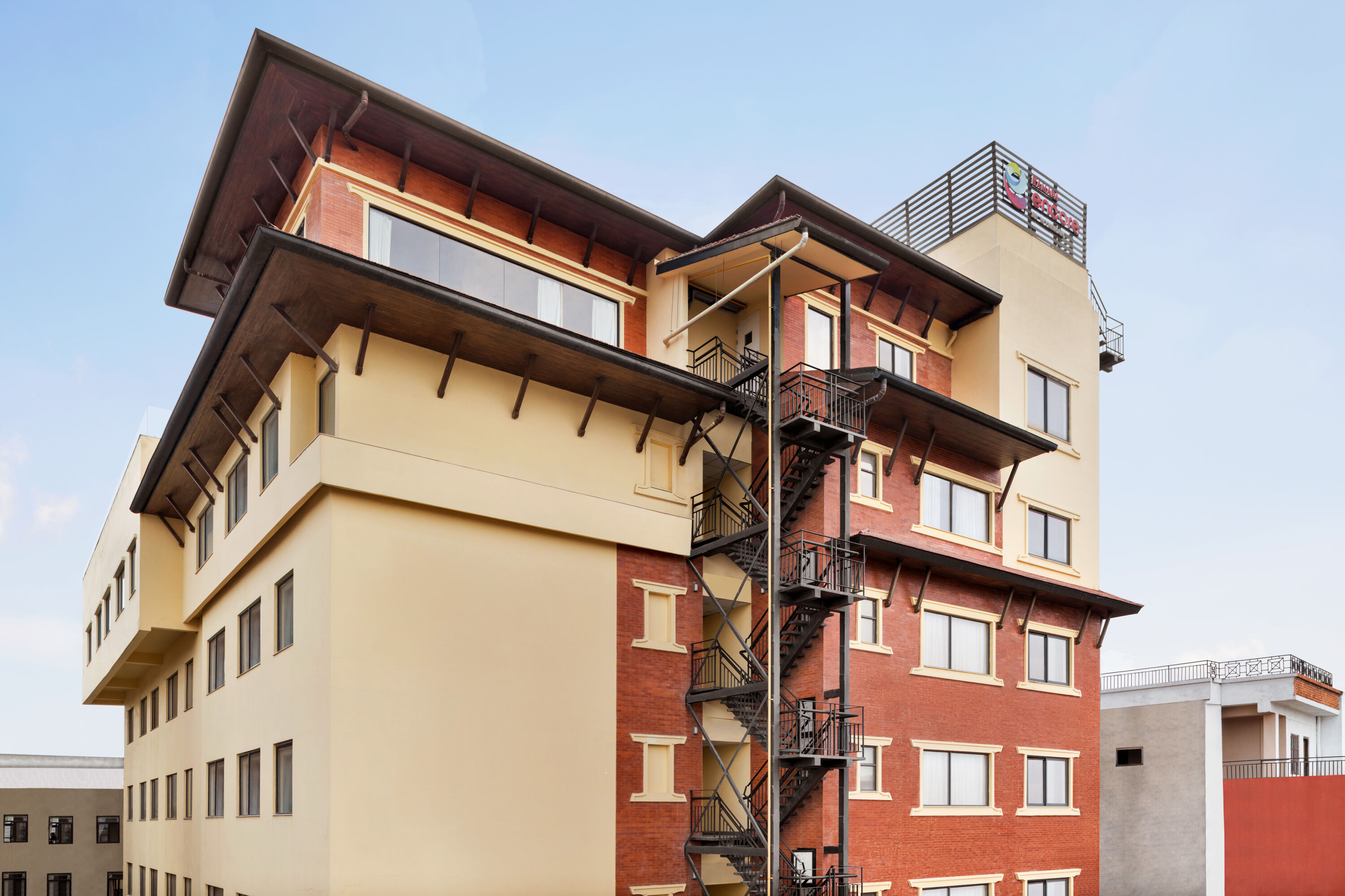 Aerial View of Ramada Encore by Wyndham Kathmandu Thamel hotel in Kathmandu, Other than US/Canada