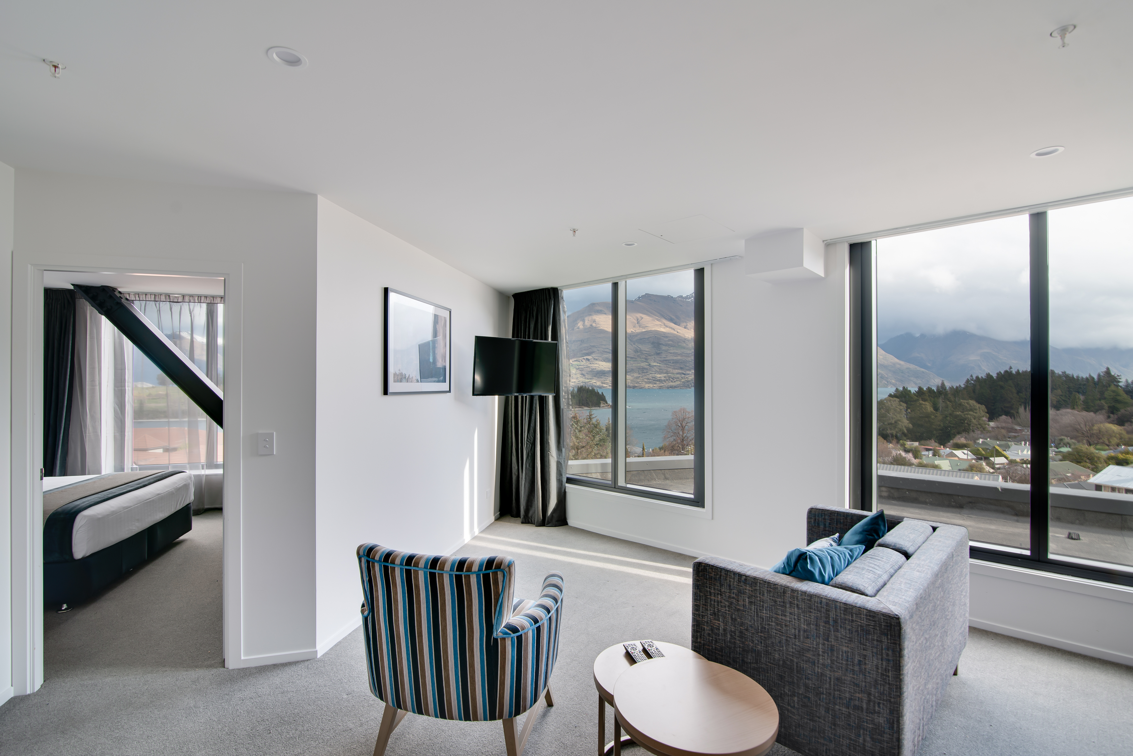 Guest room at the Ramada By Wyndham Queenstown Central in Queenstown, Other than US/Canada