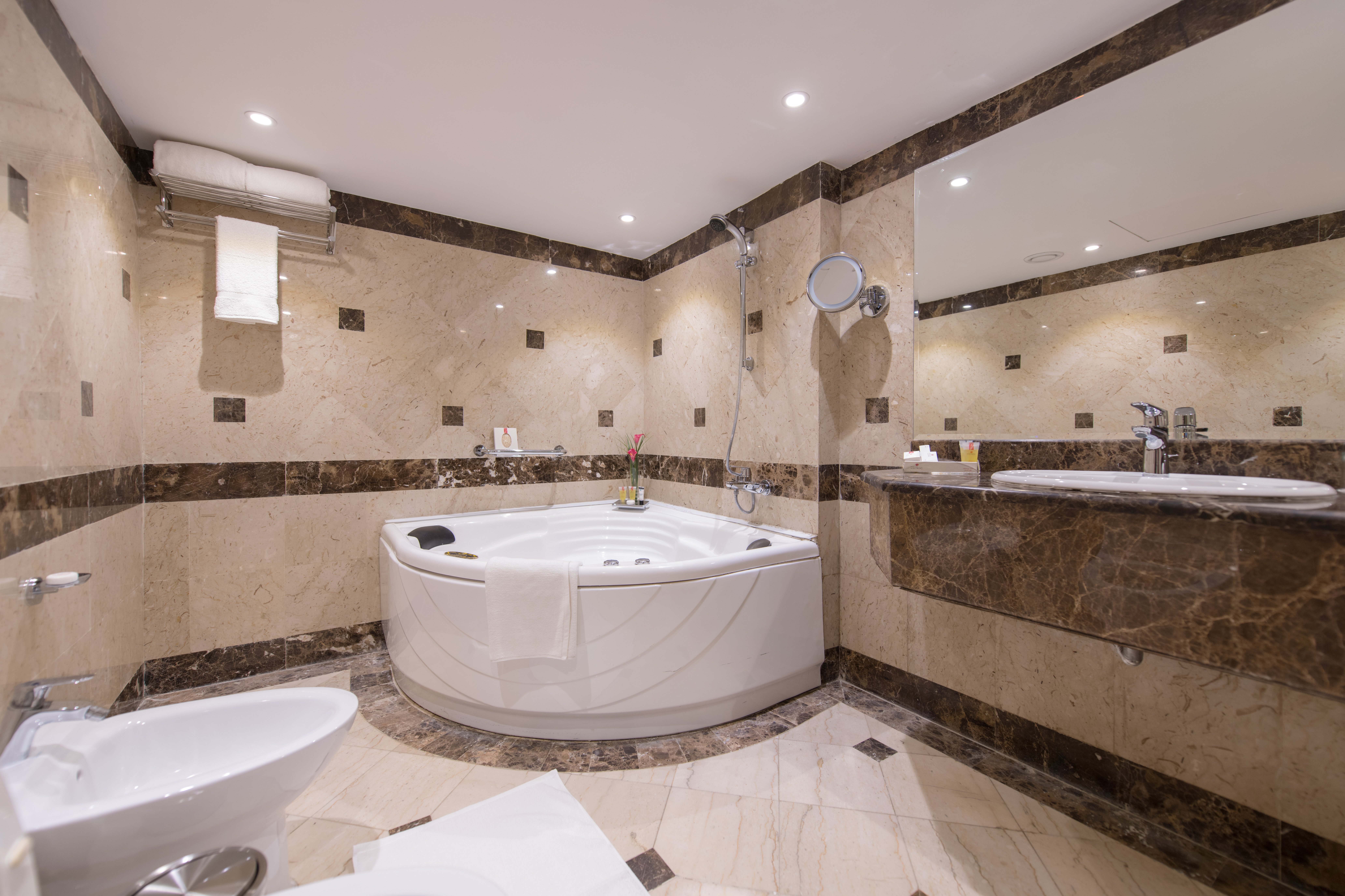 Guest room at the Ramada by Wyndham Continental Jeddah in Jeddah, Other than US/Canada