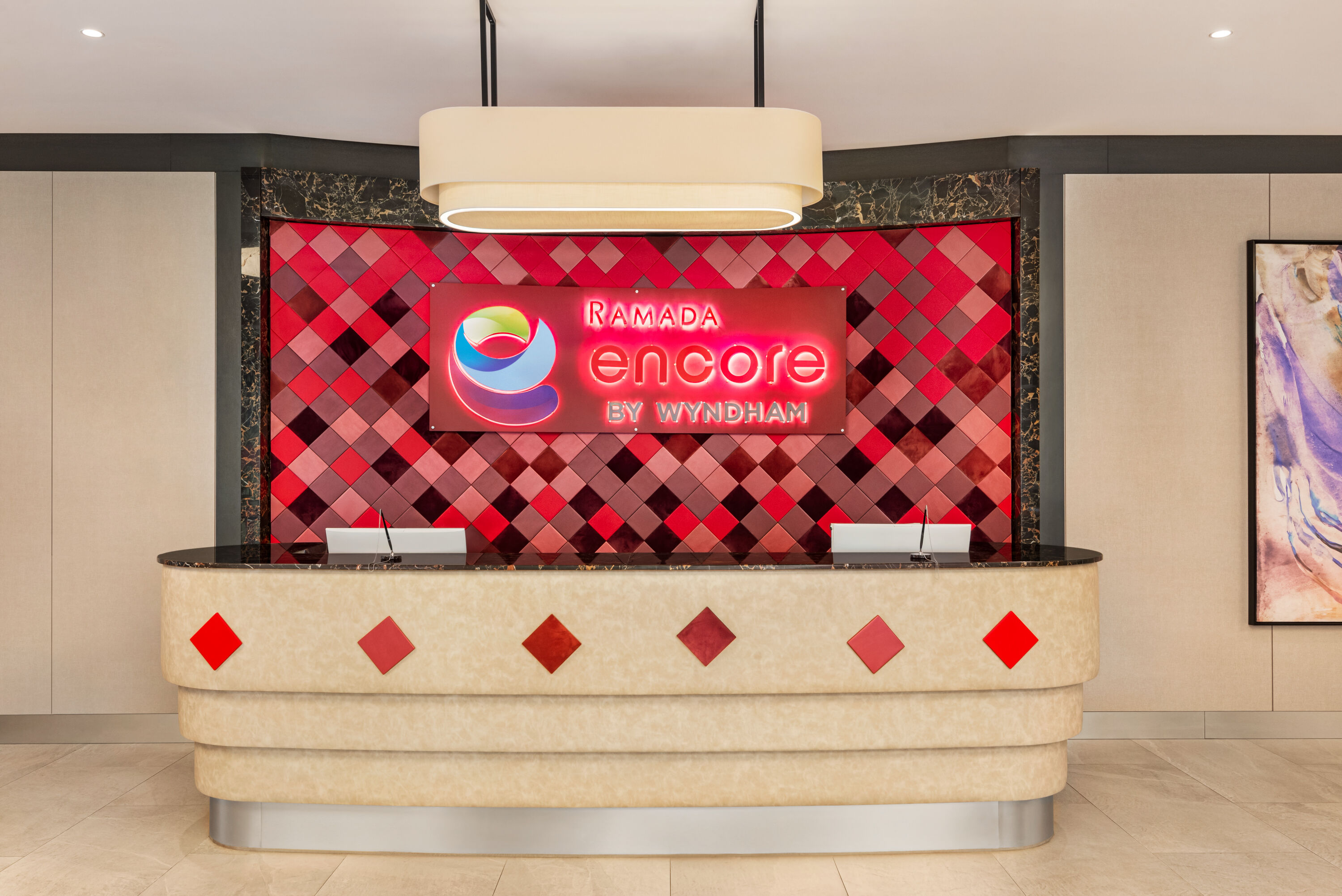 Ramada Encore by Wyndham Al Khobar Corniche reception in Khobar, Other than US/Canada
