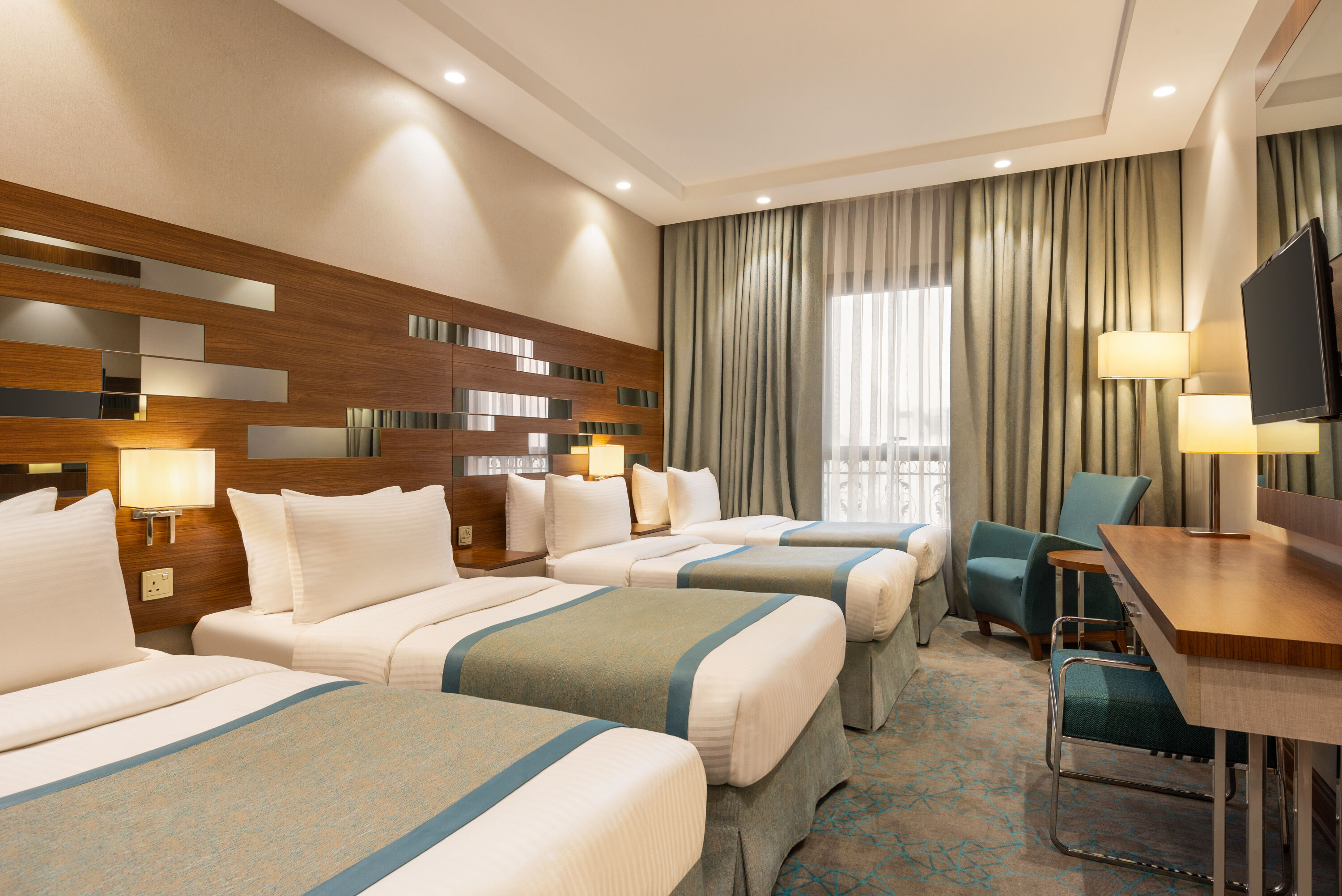 Guest room at the Ramada by Wyndham Makkah Zad Al Rawda in Makkah, Other than US/Canada