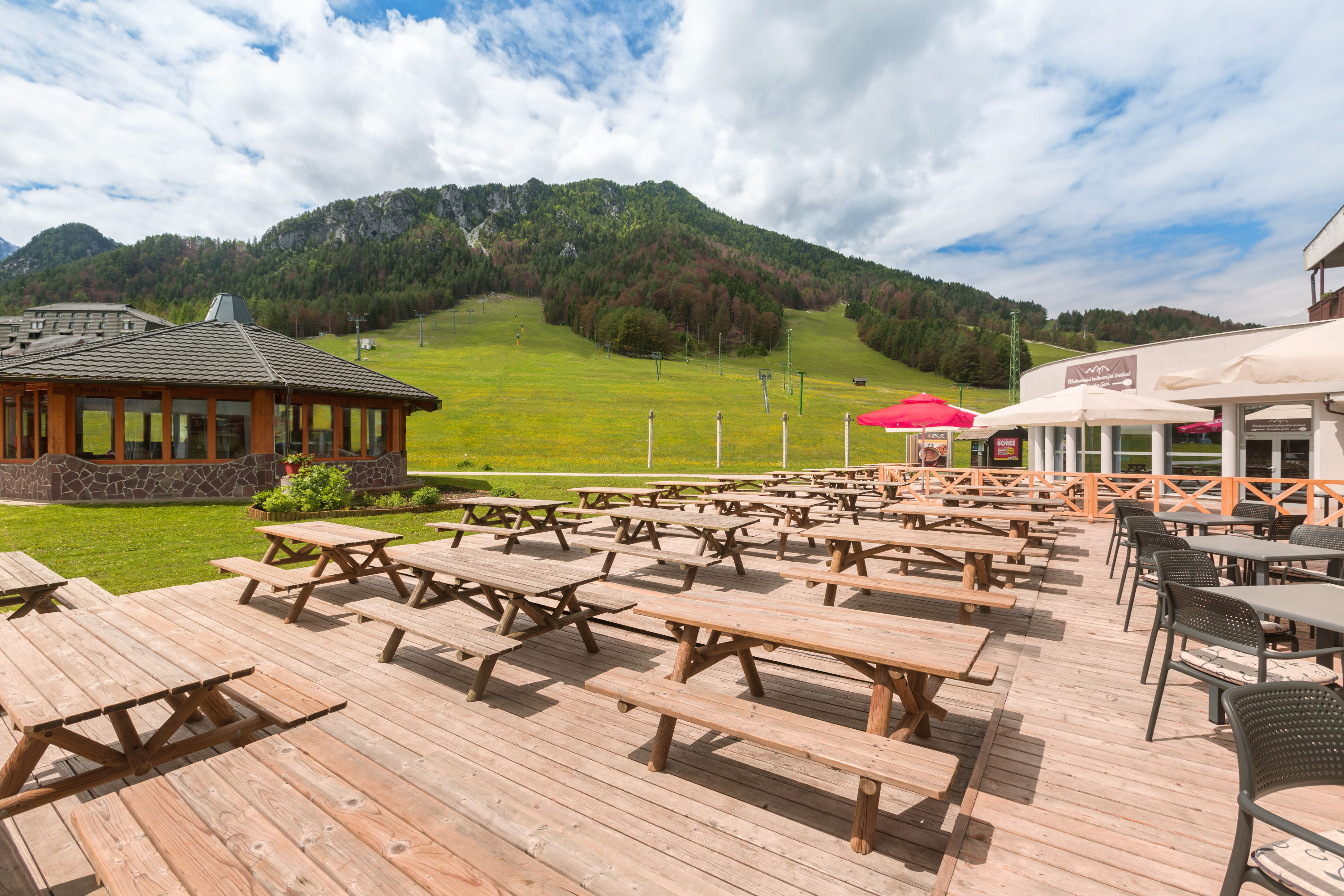 Bar patio at Ramada Resort by Wyndham Kranjska Gora in Kranjska Gora, Other than US/Canada