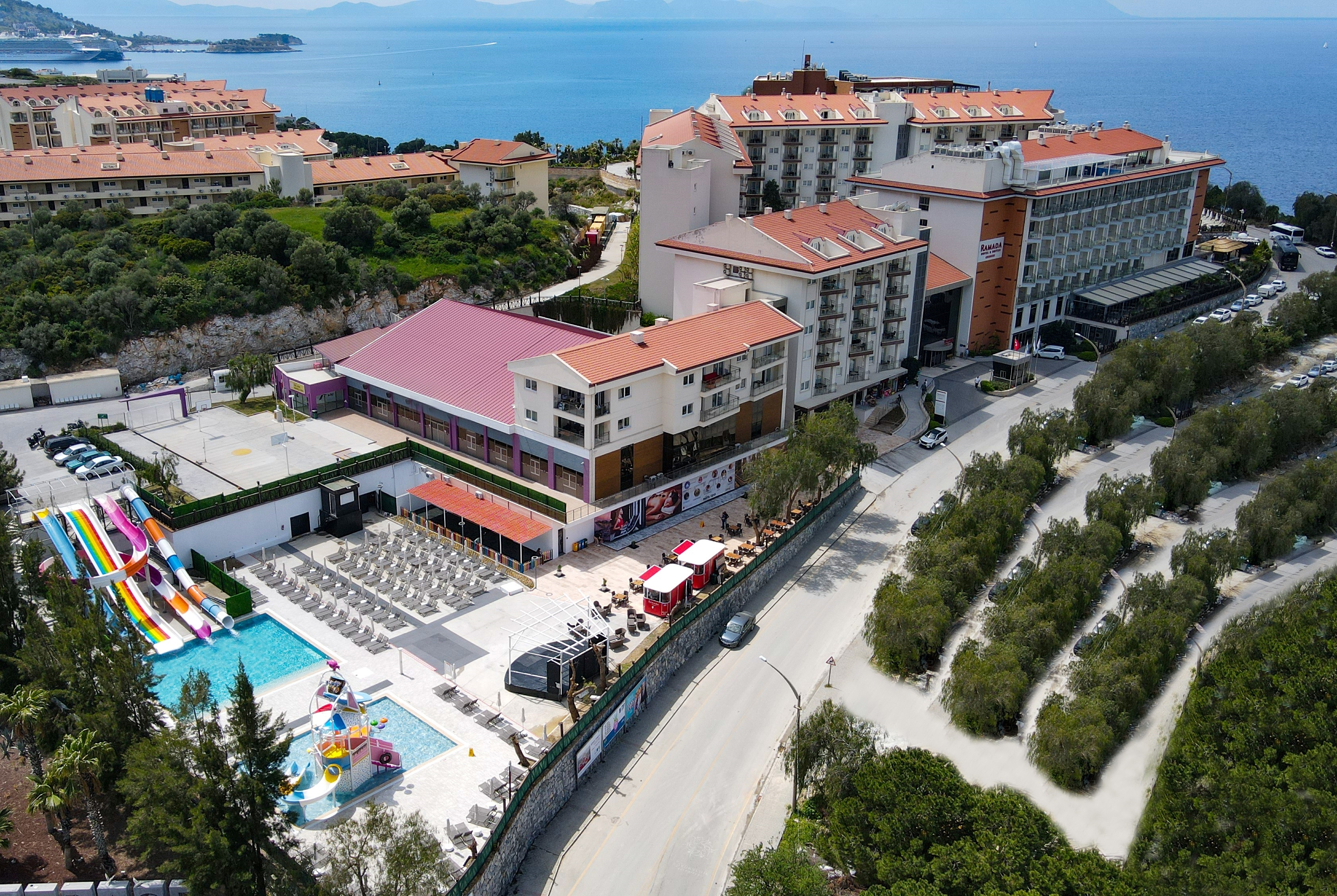 Exterior of Ramada Hotel & Suites by Wyndham Kusadasi hotel in Kusadasi, Other than US/Canada
