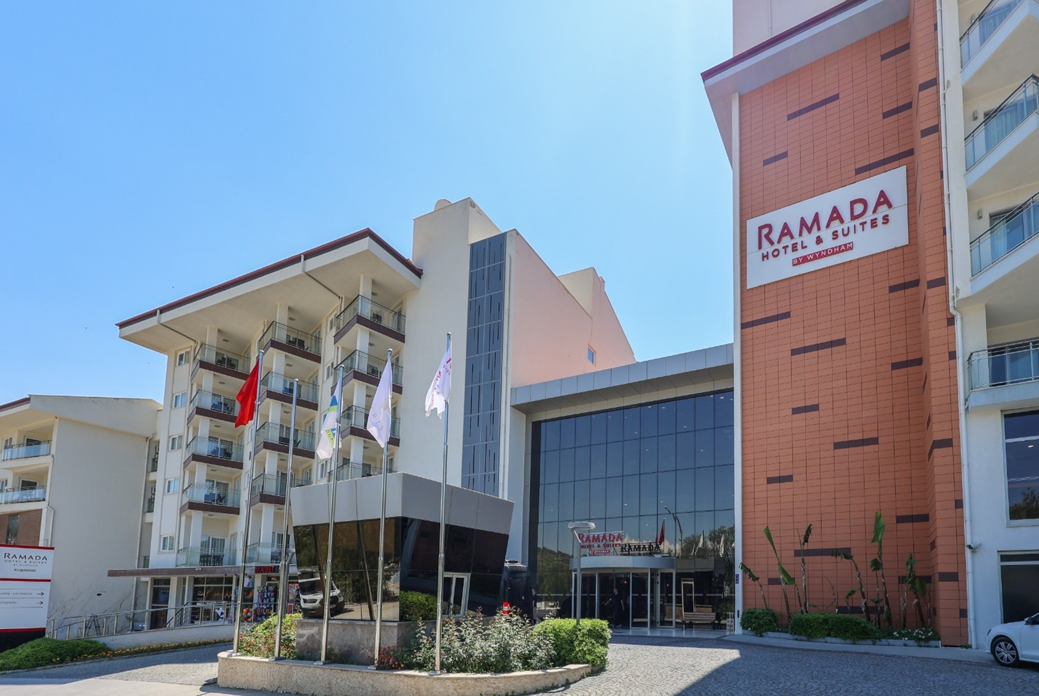 Exterior of Ramada Hotel & Suites by Wyndham Kusadasi hotel in Kusadasi, Other than US/Canada