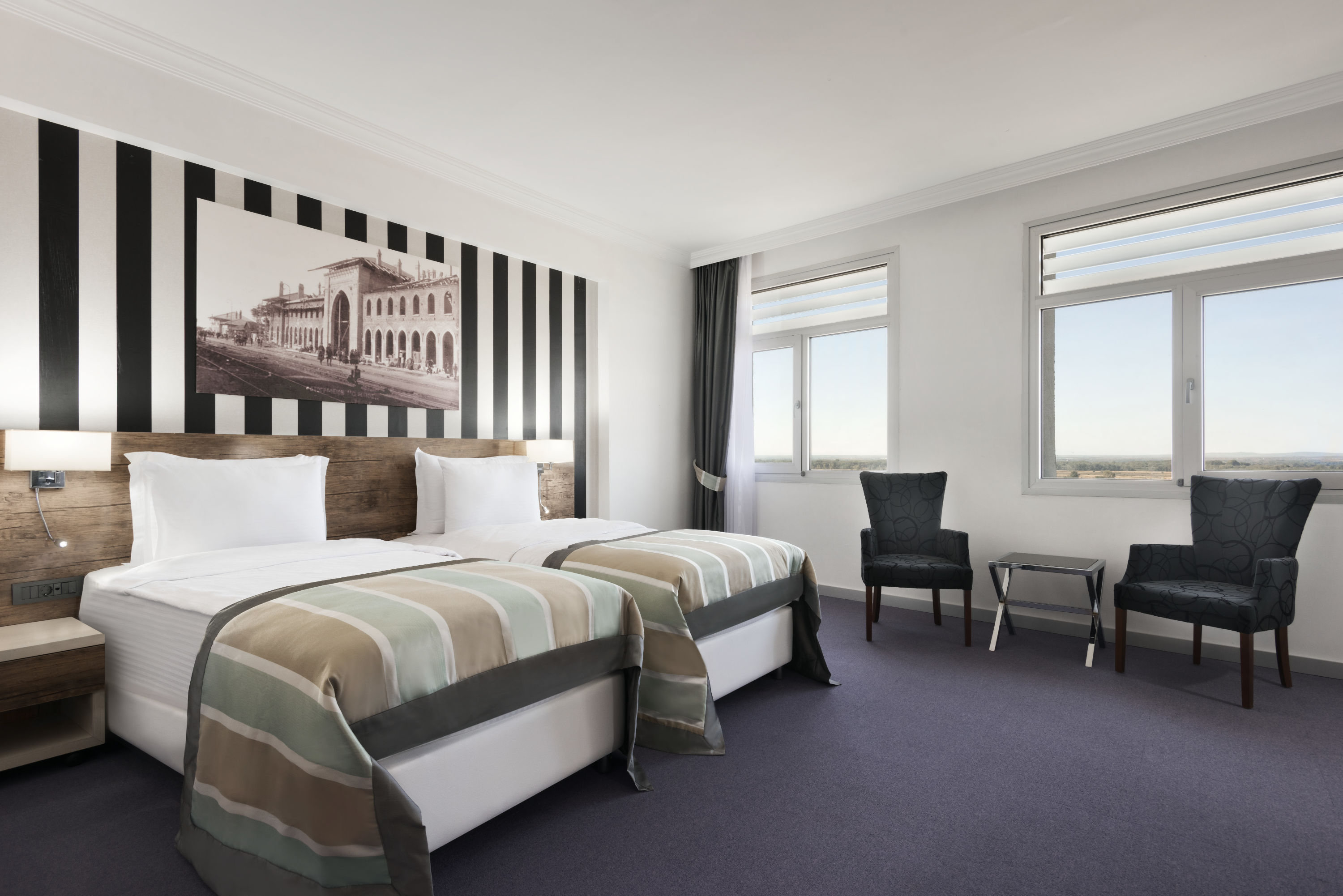 Double bed guest room at the Ramada Hotel & Suites by Wyndham Edirne in Edirne, Other than US/Canada