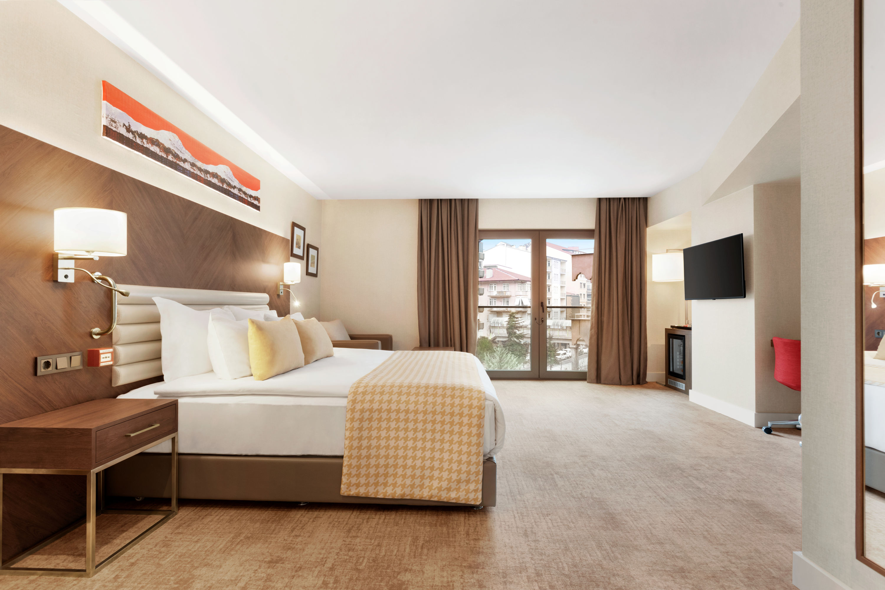 Guest room at the Ramada by Wyndham Isparta in Isparta, Other than US/Canada