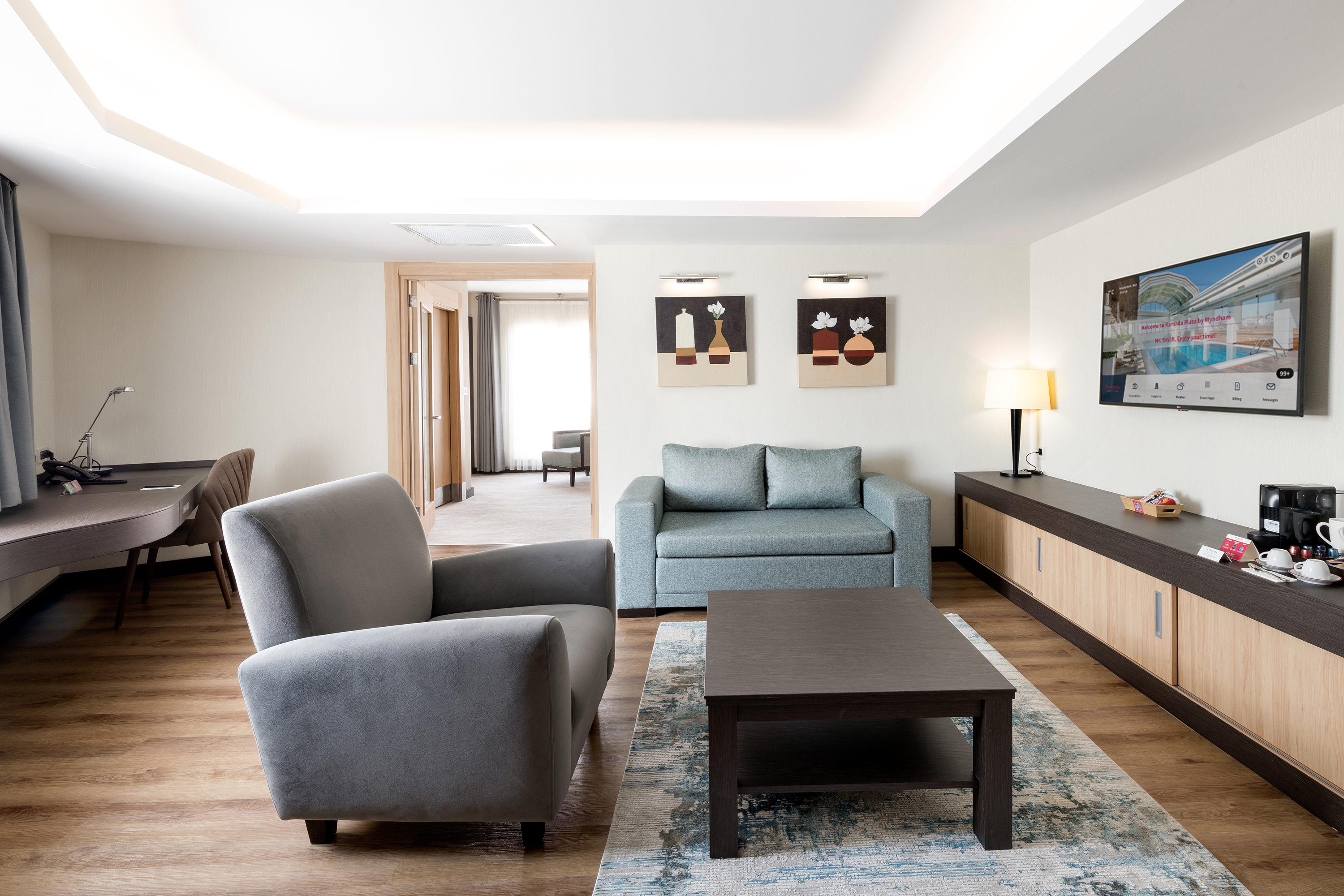 Guest room at the Ramada Plaza by Wyndham Istanbul City Center in Istanbul, Other than US/Canada