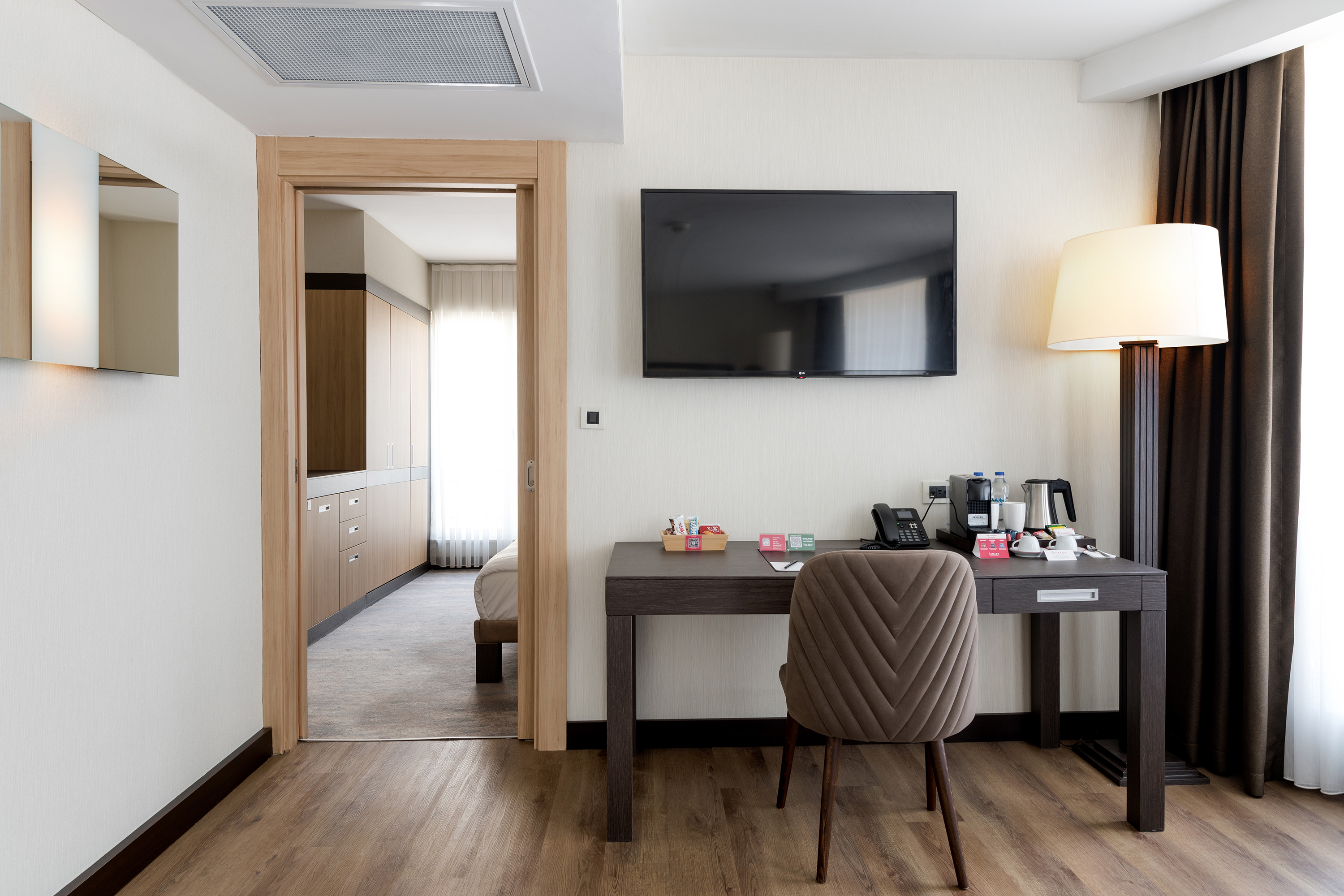 Guest room at the Ramada Plaza by Wyndham Istanbul City Center in Istanbul, Other than US/Canada