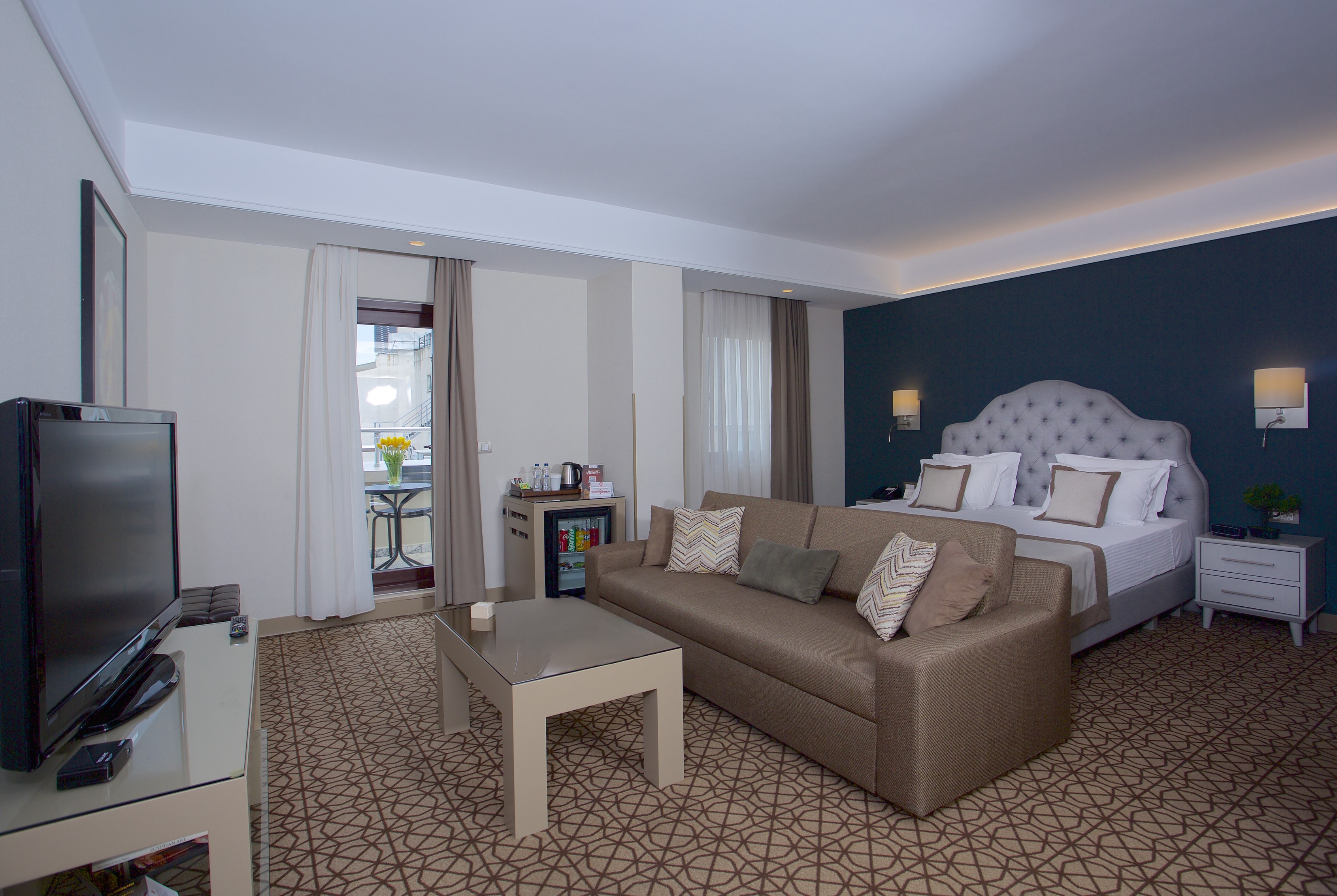 Guest room at the Ramada by Wyndham Istanbul Taksim in Istanbul, Other than US/Canada