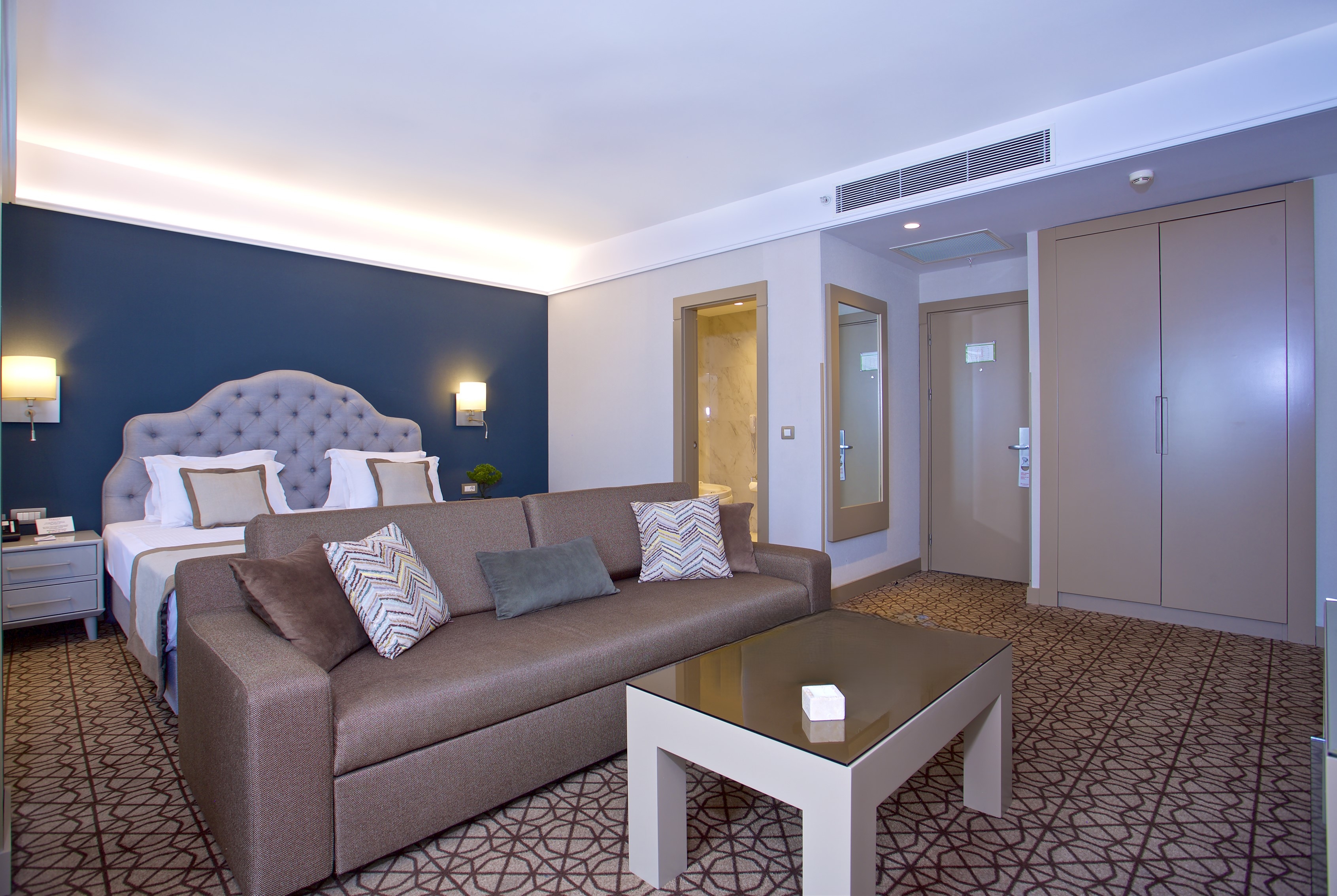 Guest room at the Ramada by Wyndham Istanbul Taksim in Istanbul, Other than US/Canada