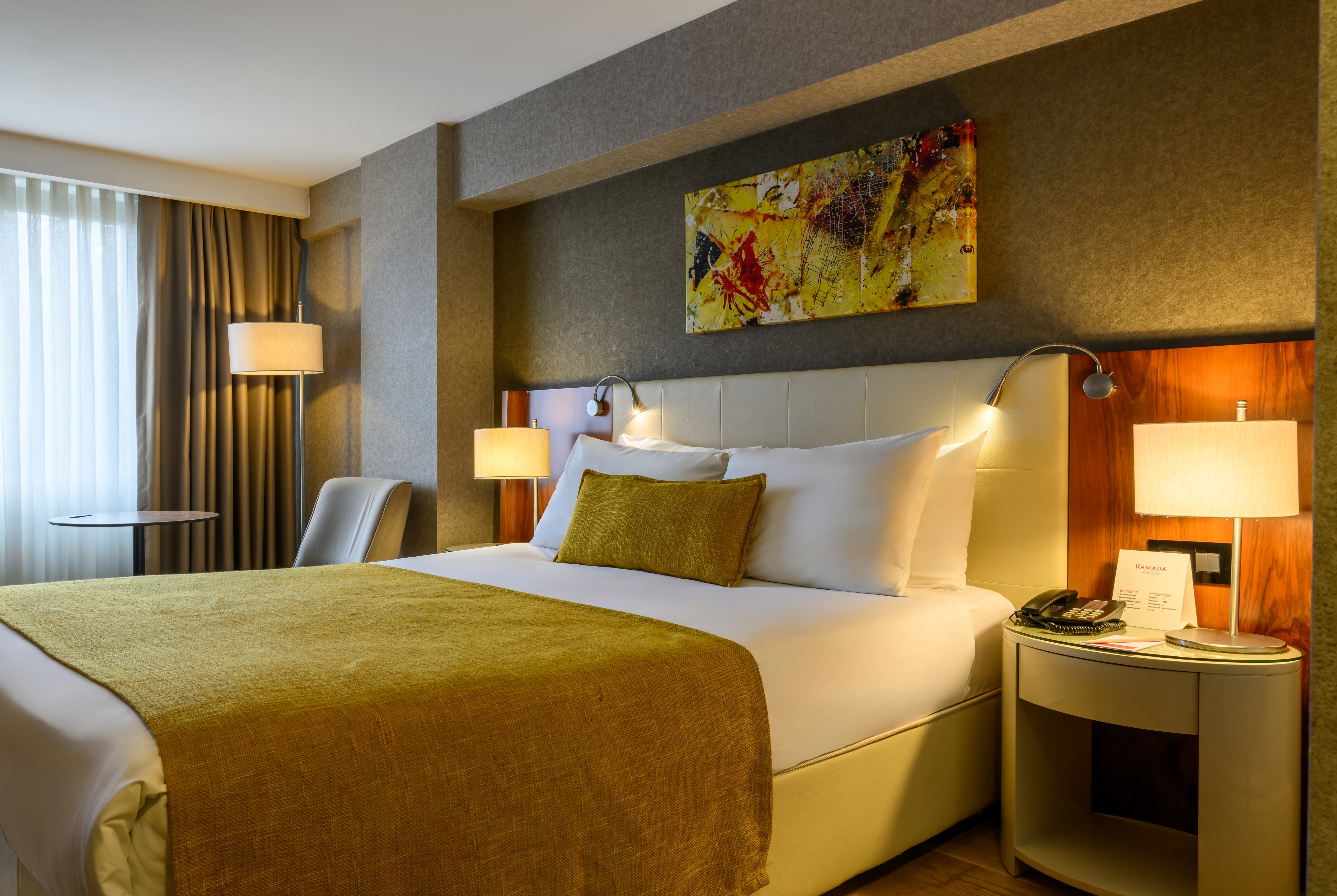 Guest room at the Ramada by Wyndham Istanbul Grand Bazaar in Istanbul, Other than US/Canada