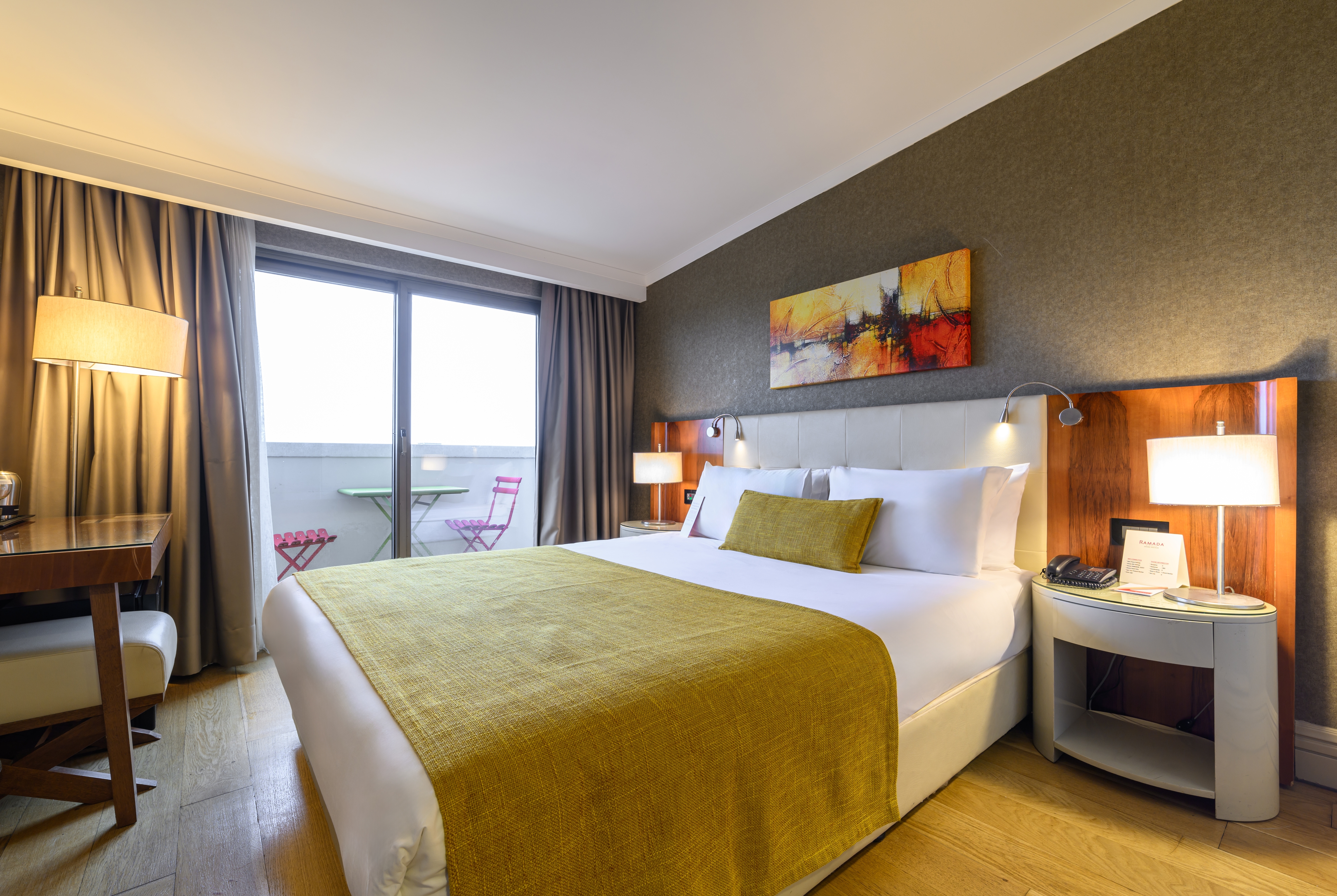 Guest room at the Ramada by Wyndham Istanbul Grand Bazaar in Istanbul, Other than US/Canada