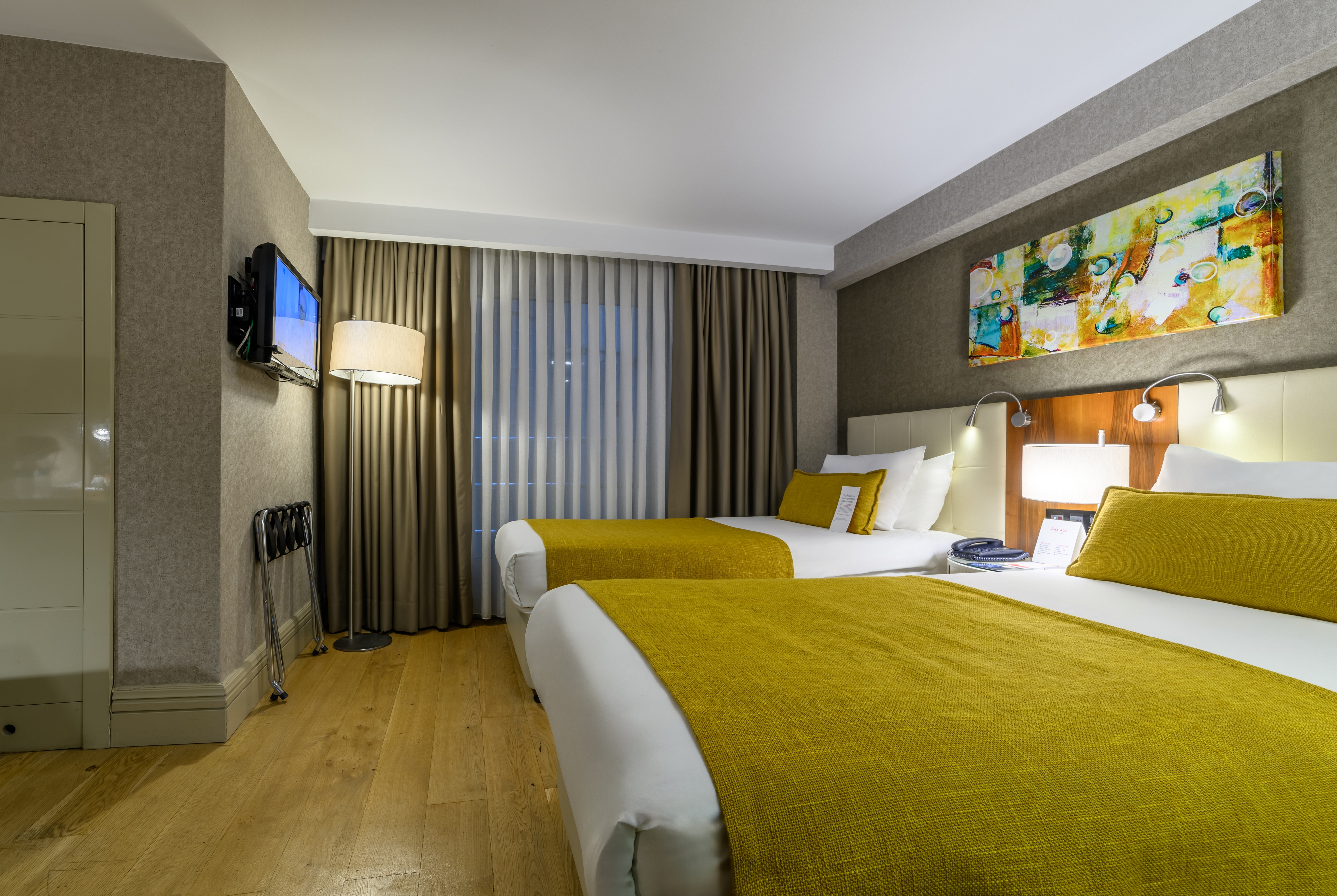 Guest room at the Ramada by Wyndham Istanbul Grand Bazaar in Istanbul, Other than US/Canada