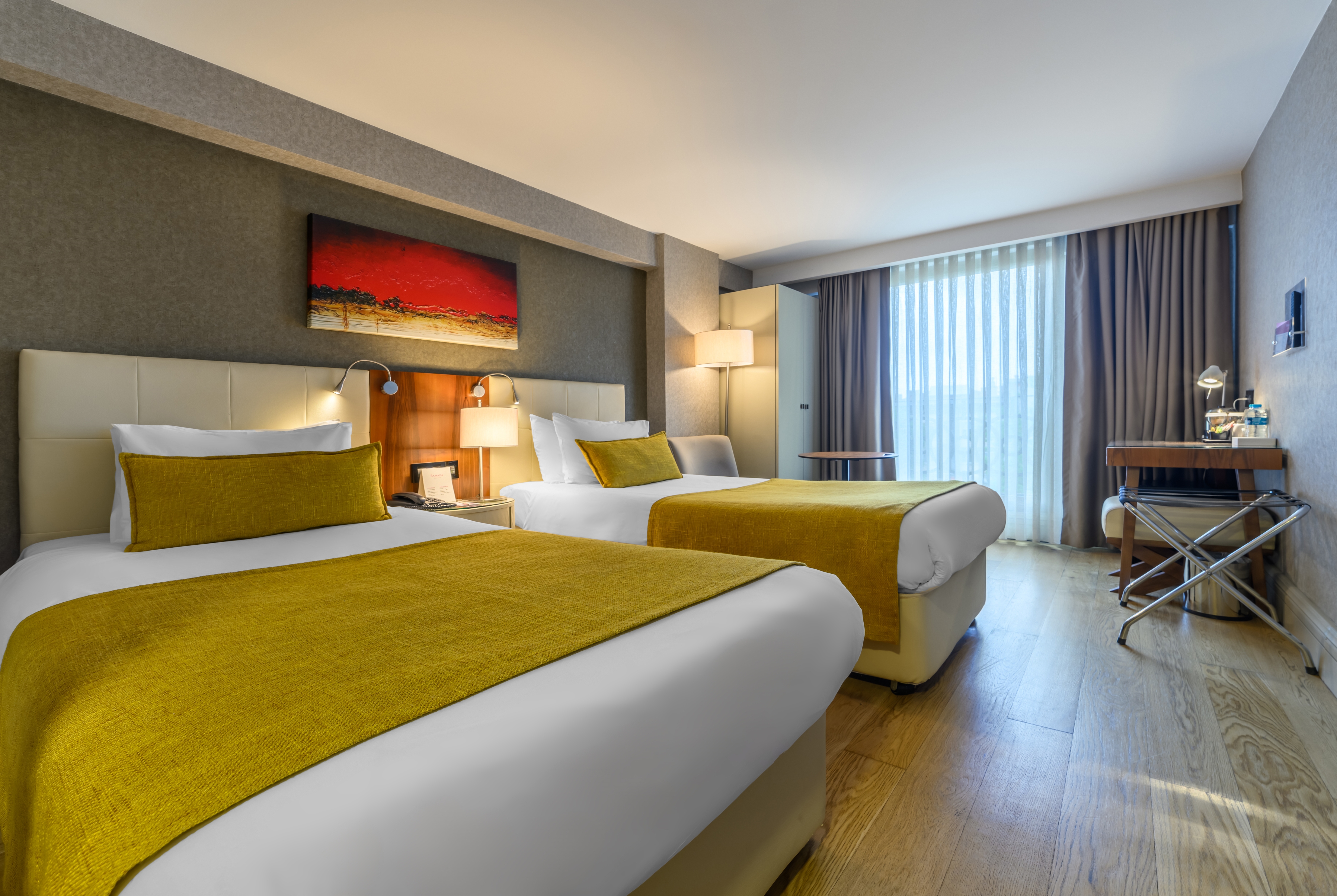 Guest room at the Ramada by Wyndham Istanbul Grand Bazaar in Istanbul, Other than US/Canada