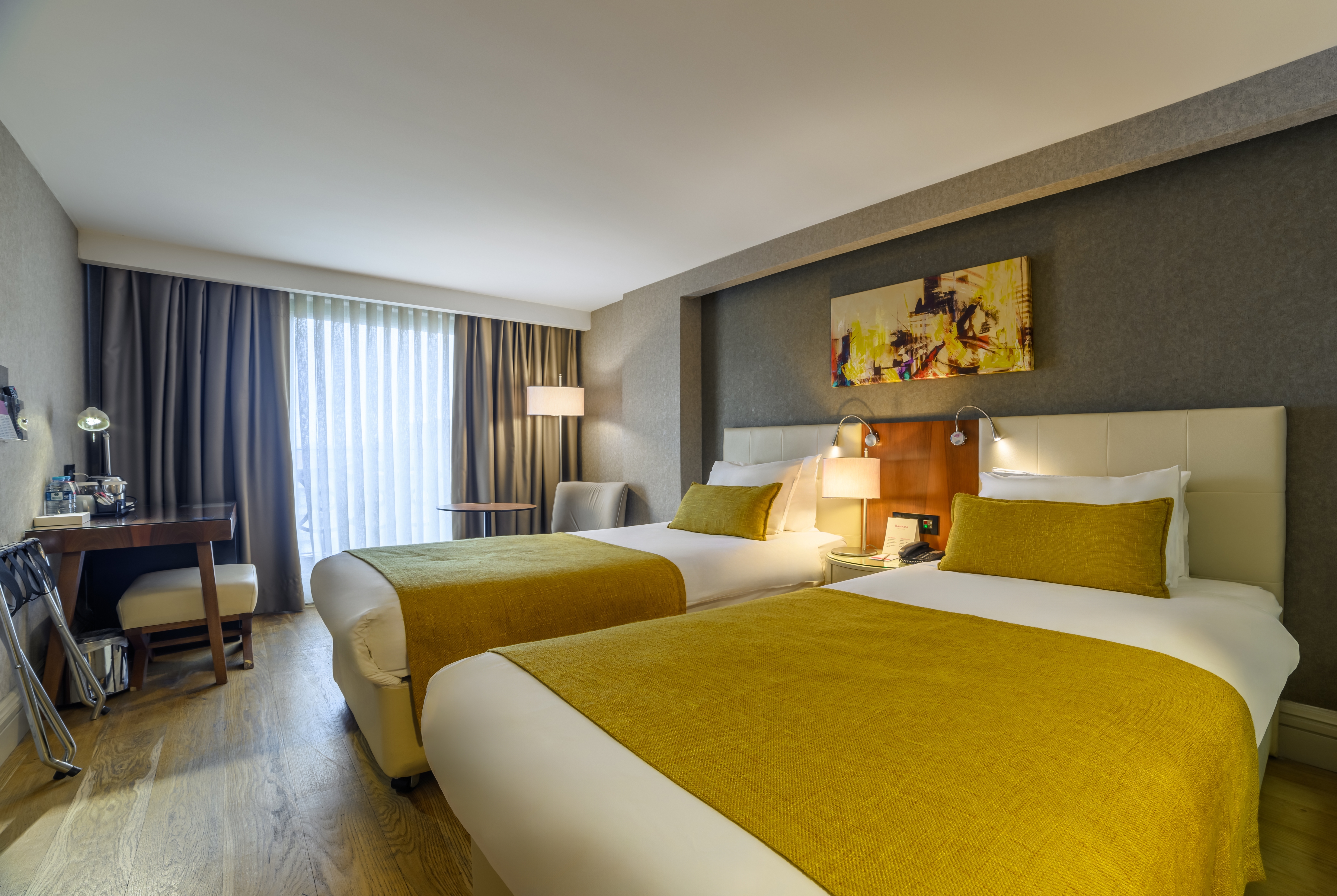 Guest room at the Ramada by Wyndham Istanbul Grand Bazaar in Istanbul, Other than US/Canada