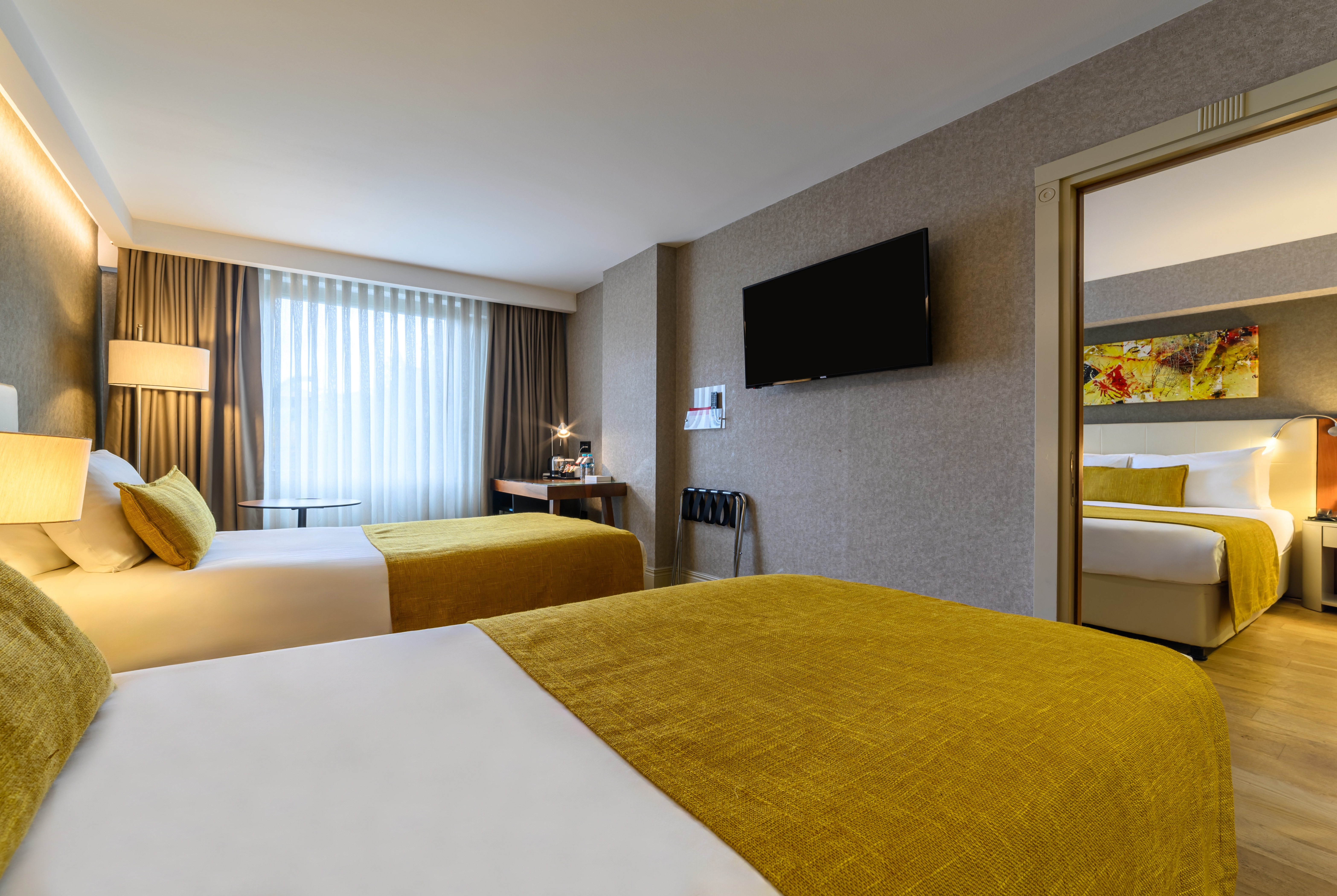 Guest room at the Ramada by Wyndham Istanbul Grand Bazaar in Istanbul, Other than US/Canada