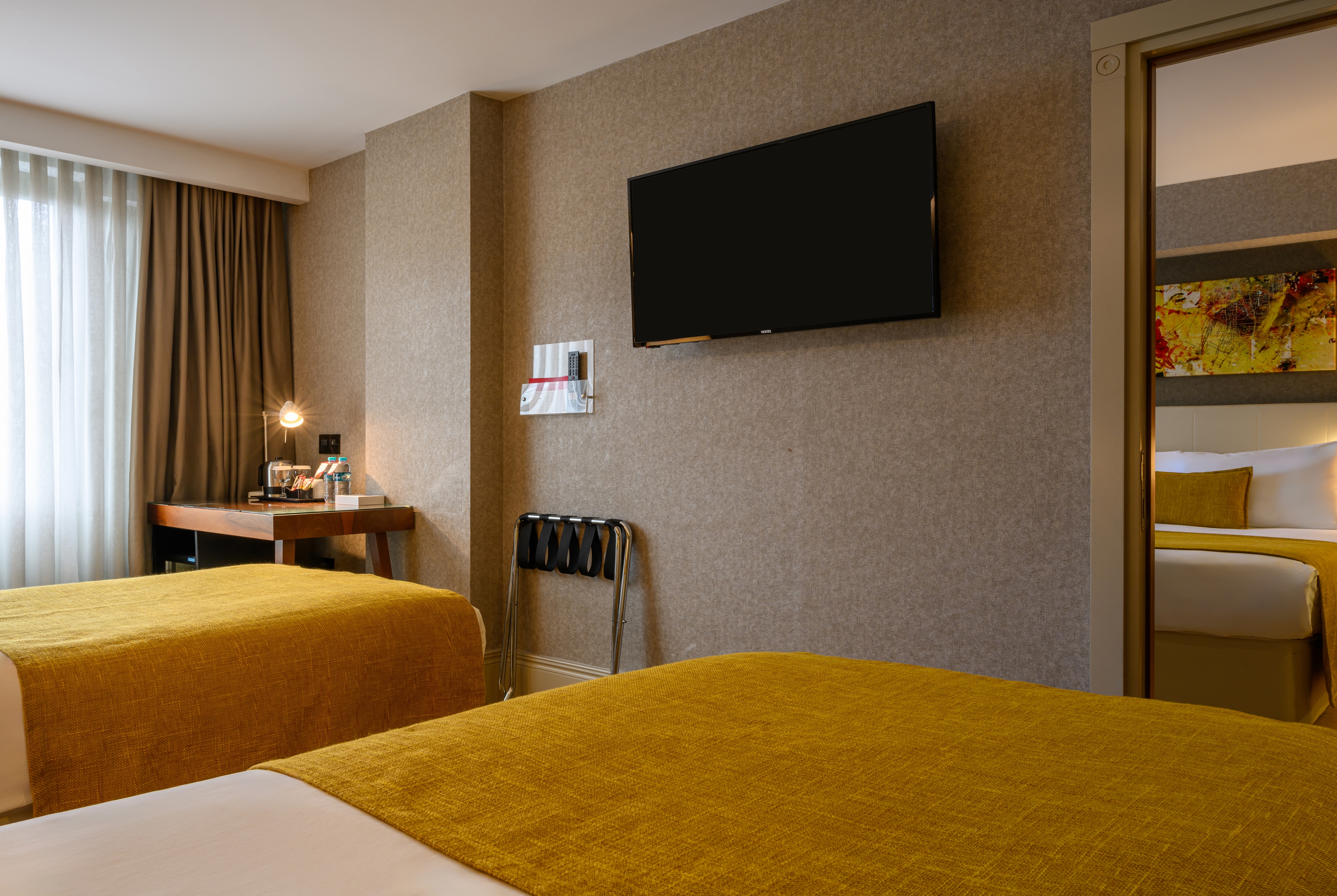 Guest room at the Ramada by Wyndham Istanbul Grand Bazaar in Istanbul, Other than US/Canada