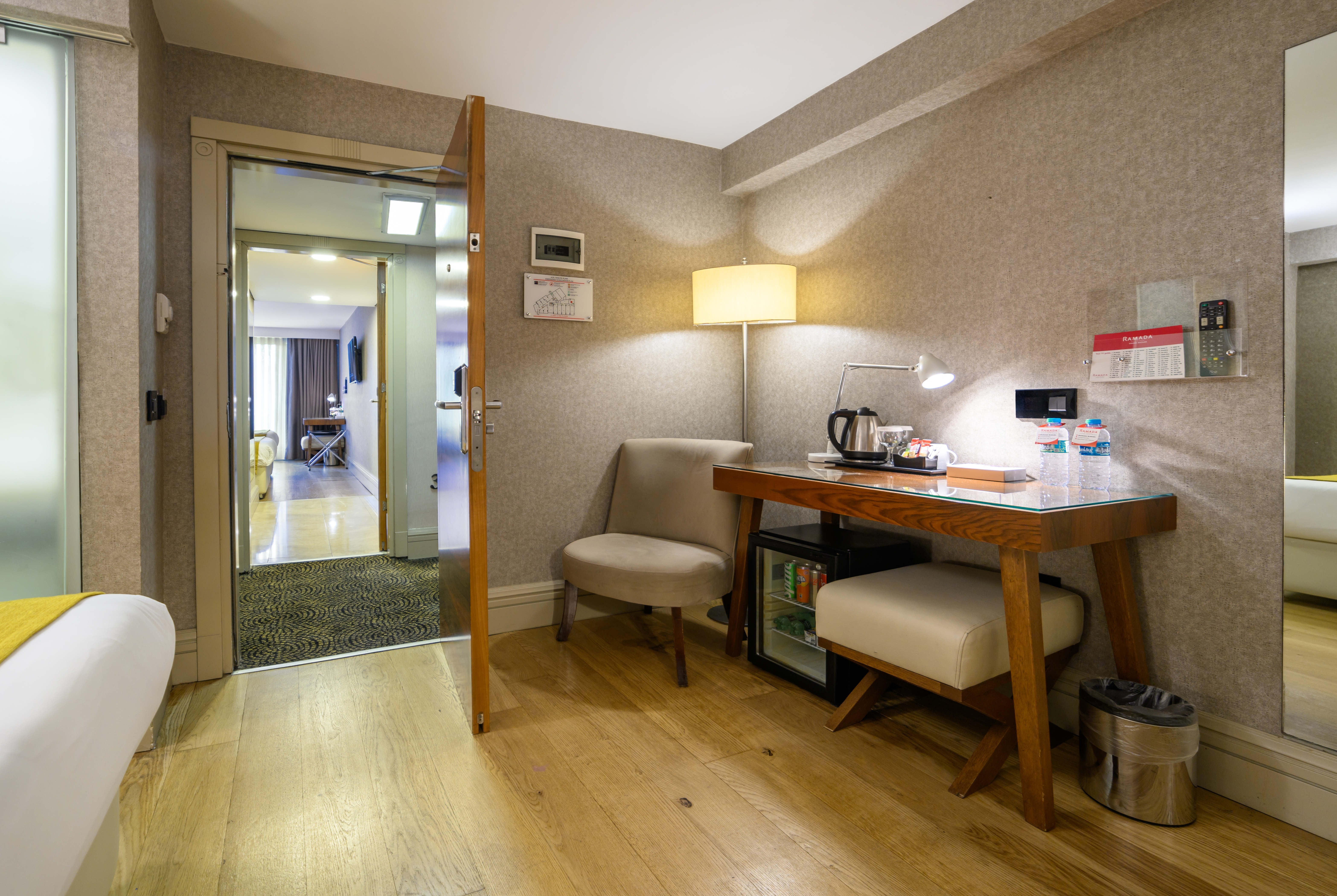 Guest room at the Ramada by Wyndham Istanbul Grand Bazaar in Istanbul, Other than US/Canada