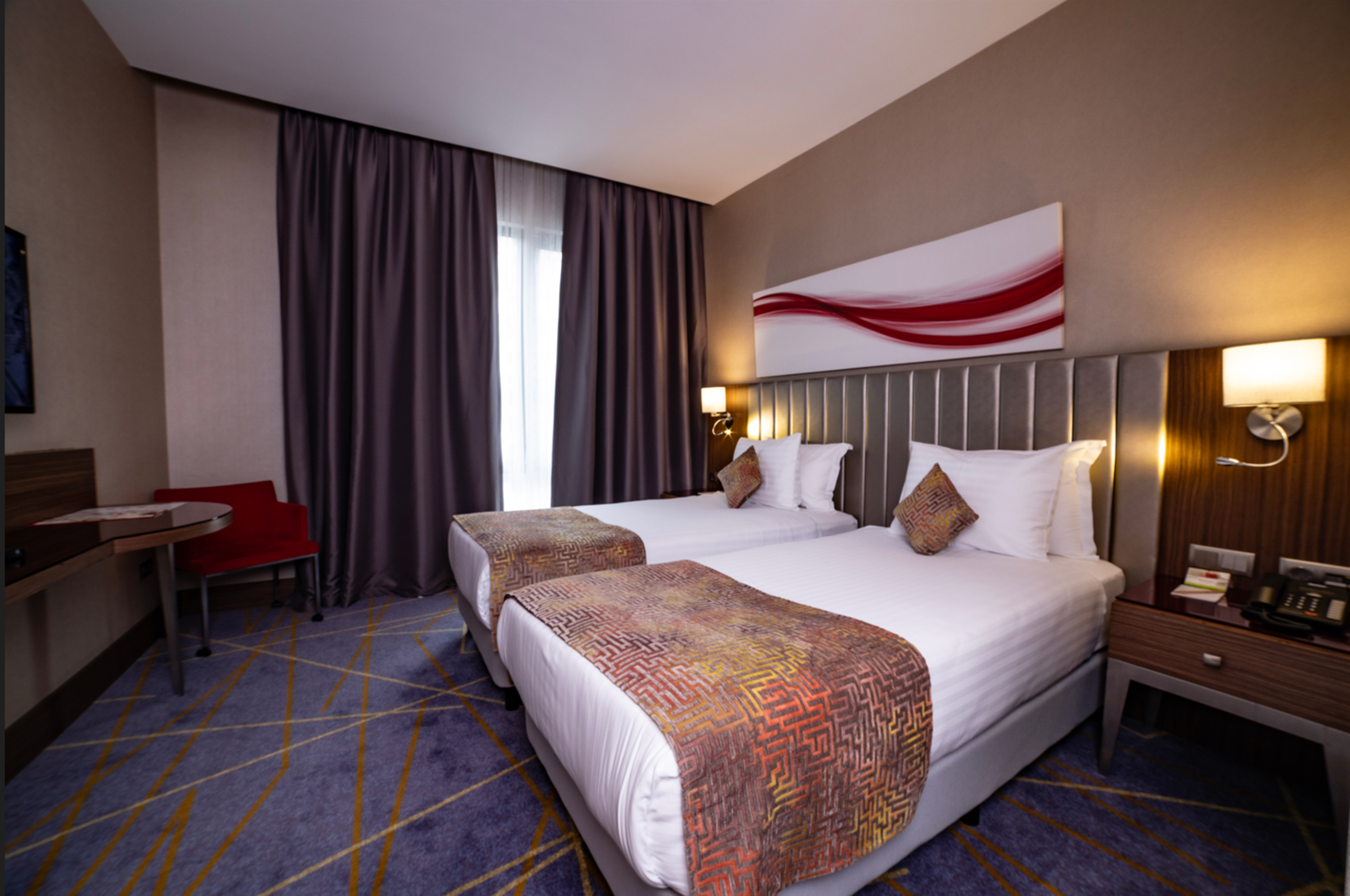 Guest room at the Ramada by Wyndham Istanbul Alibeykoy in Istanbul, Other than US/Canada