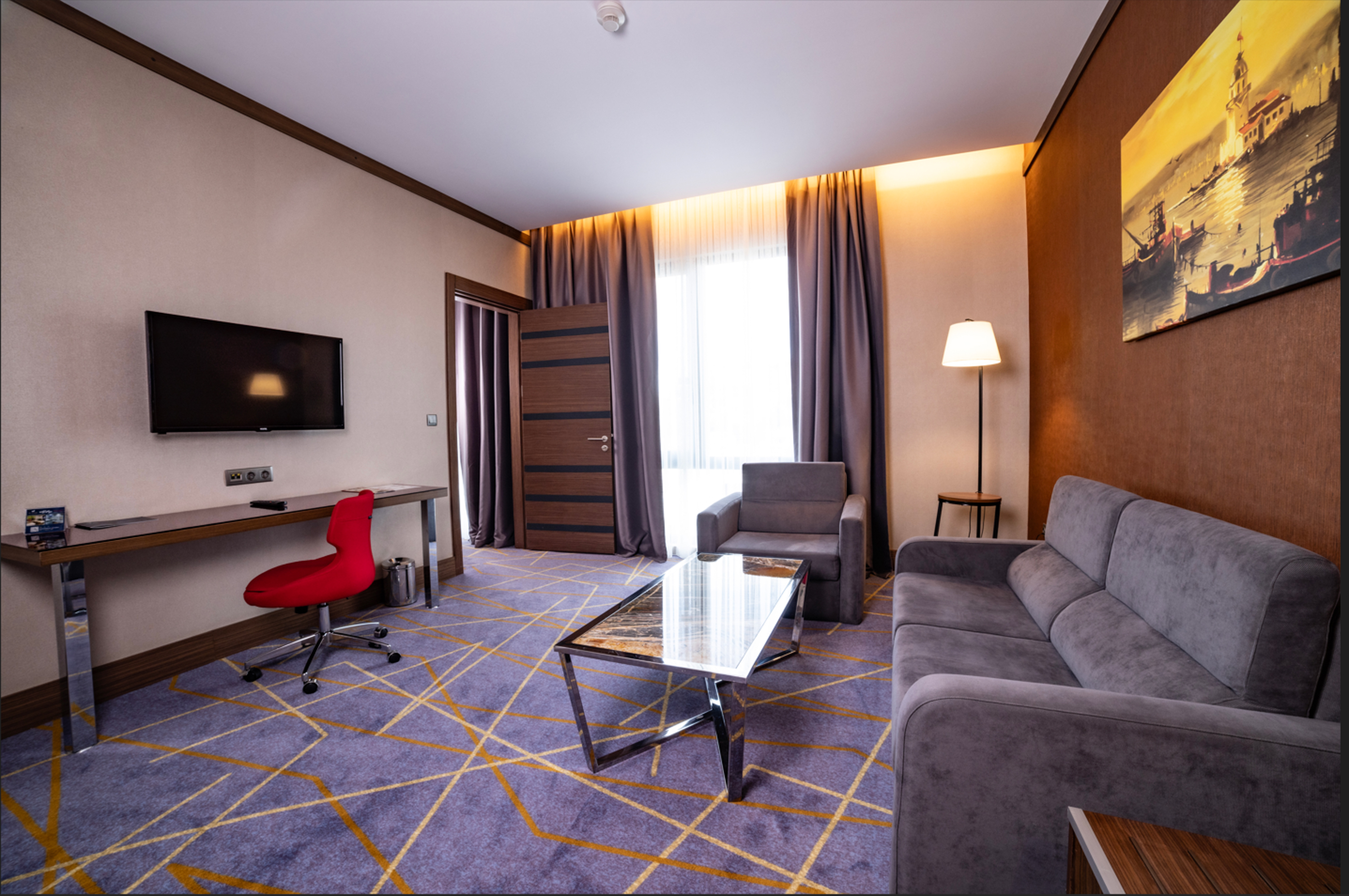 Guest room at the Ramada by Wyndham Istanbul Alibeykoy in Istanbul, Other than US/Canada