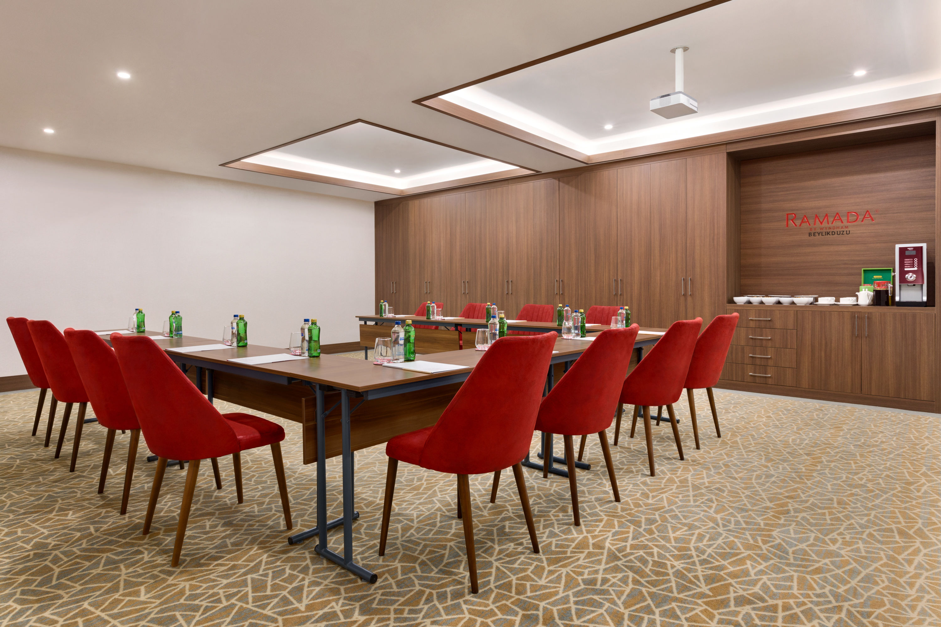 U-shape meeting room at Ramada by Wyndham Beylikduzu in Istanbul, Other than US/Canada