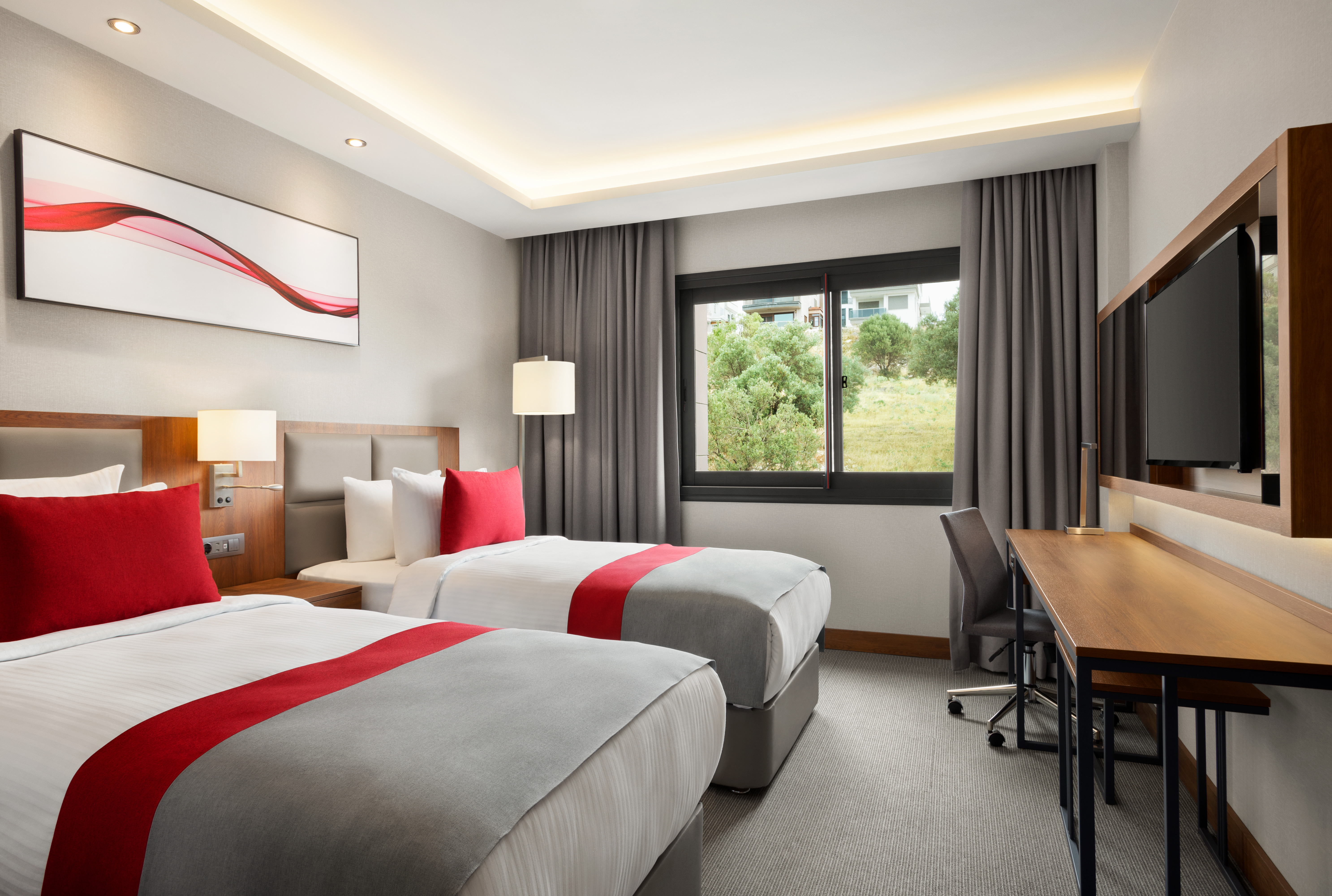 Guest room at the Ramada by Wyndham Izmir Aliaga in Izmir, Other than US/Canada
