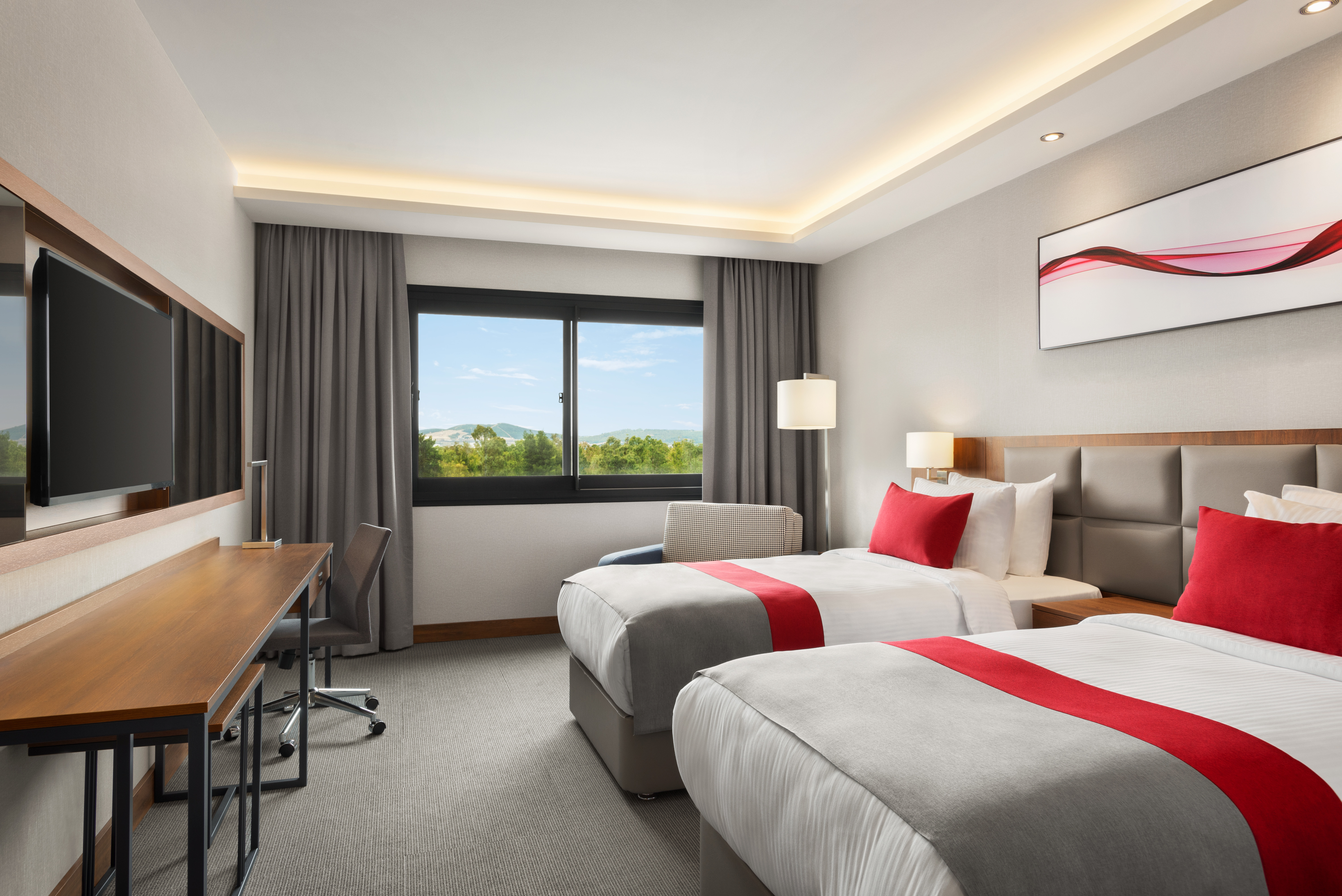 Guest room at the Ramada by Wyndham Izmir Aliaga in Izmir, Other than US/Canada