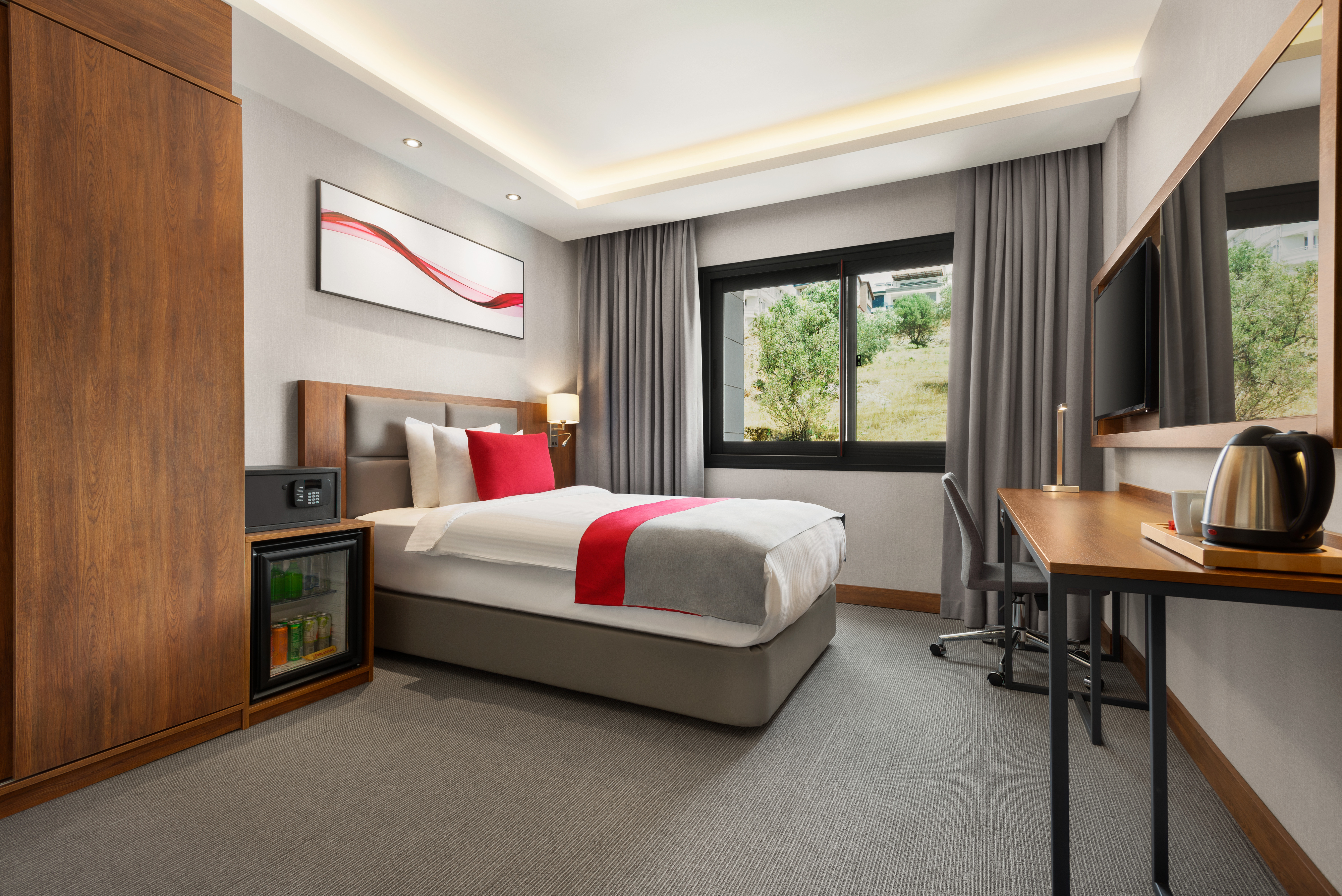 Guest room at the Ramada by Wyndham Izmir Aliaga in Izmir, Other than US/Canada