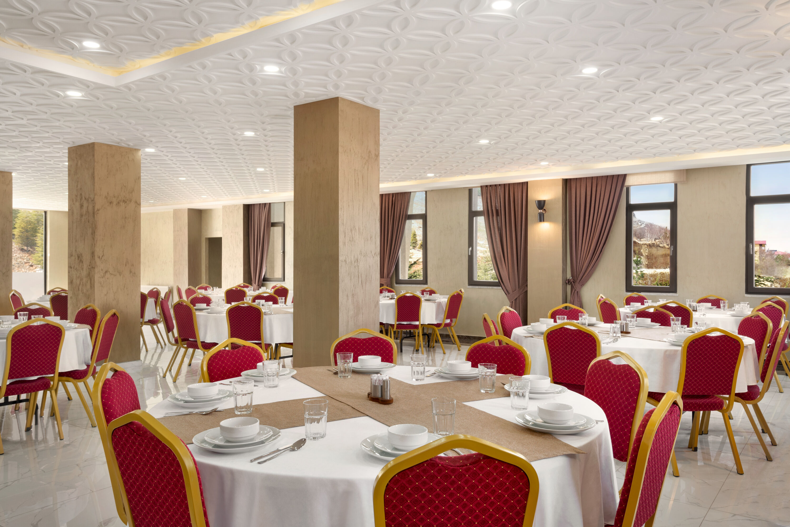 Ramada By Wyndham Elbistan ballroom in Kahramanmaras, Other than US/Canada