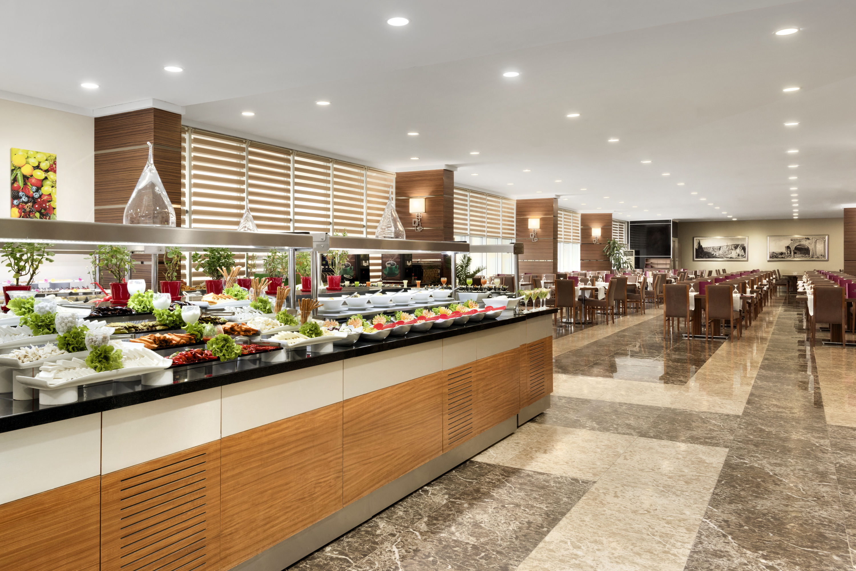 Ramada by Wyndham Cappadocia restaurant buffet in Nevsehir, Other than US/Canada
