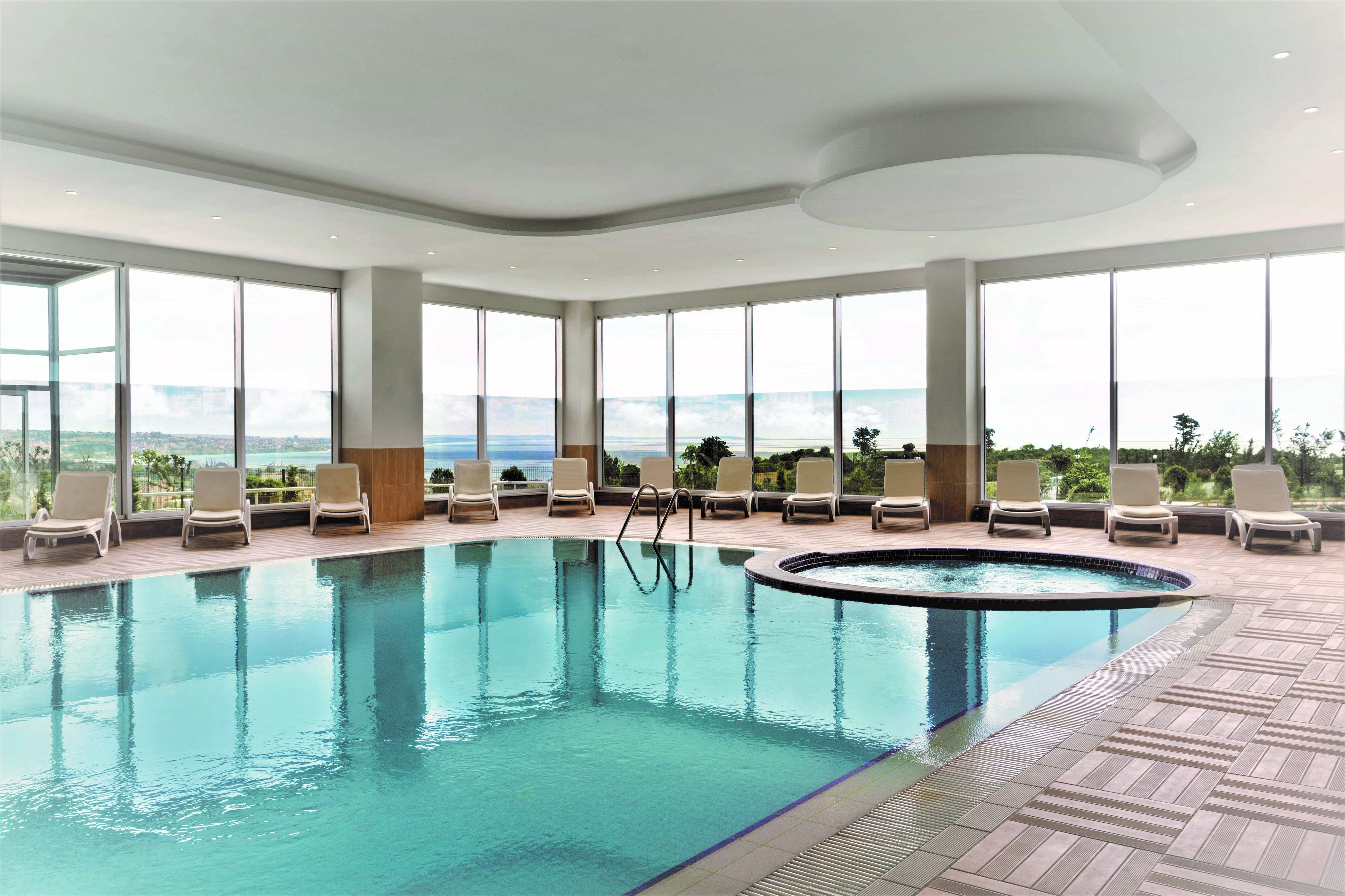 Indoor pool at the Ramada by Wyndham Tekirdag in Tekirdag, Other than US/Canada