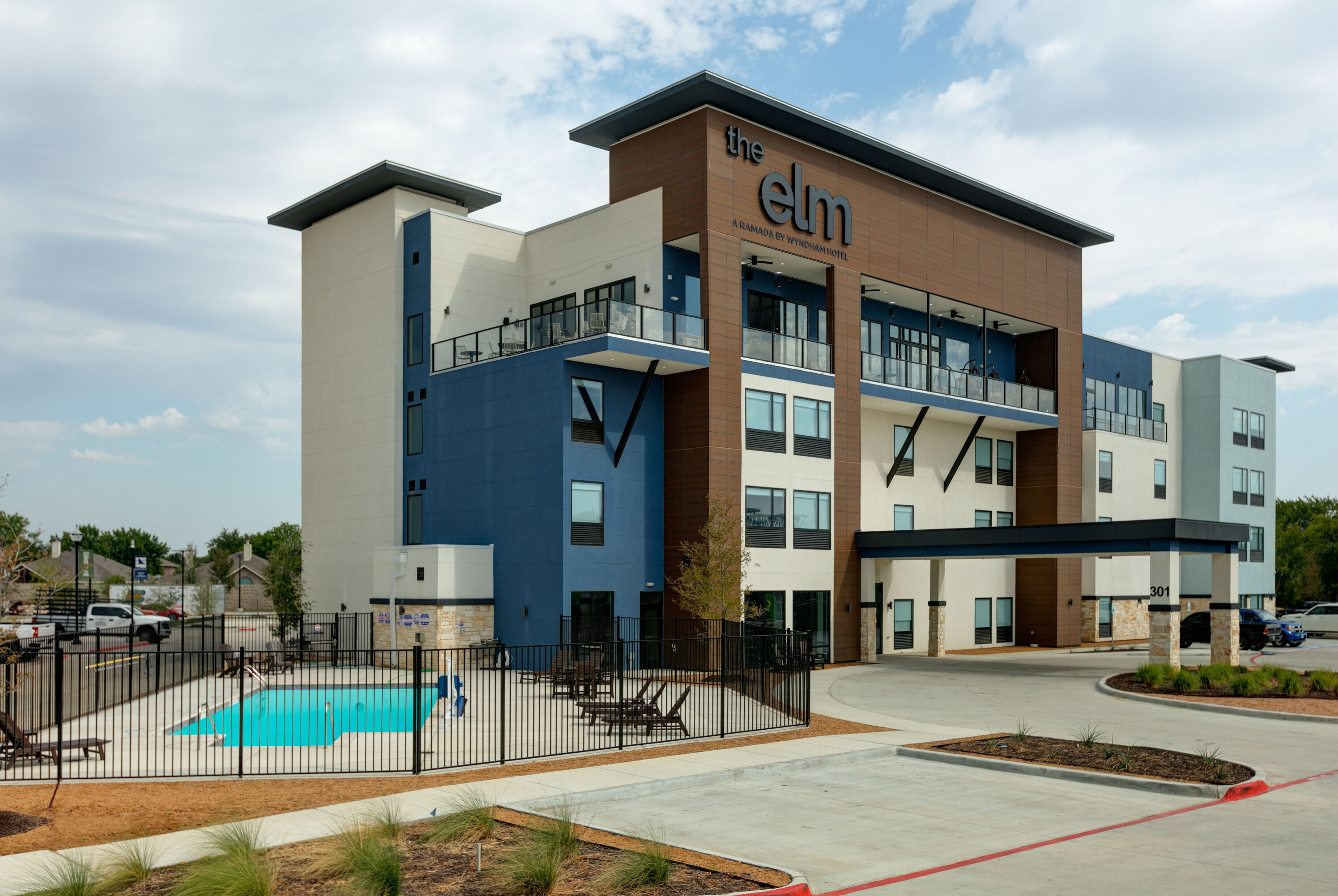 Exterior Day Image of The Elm, a Ramada by Wyndham hotel in Little Elm, Texas