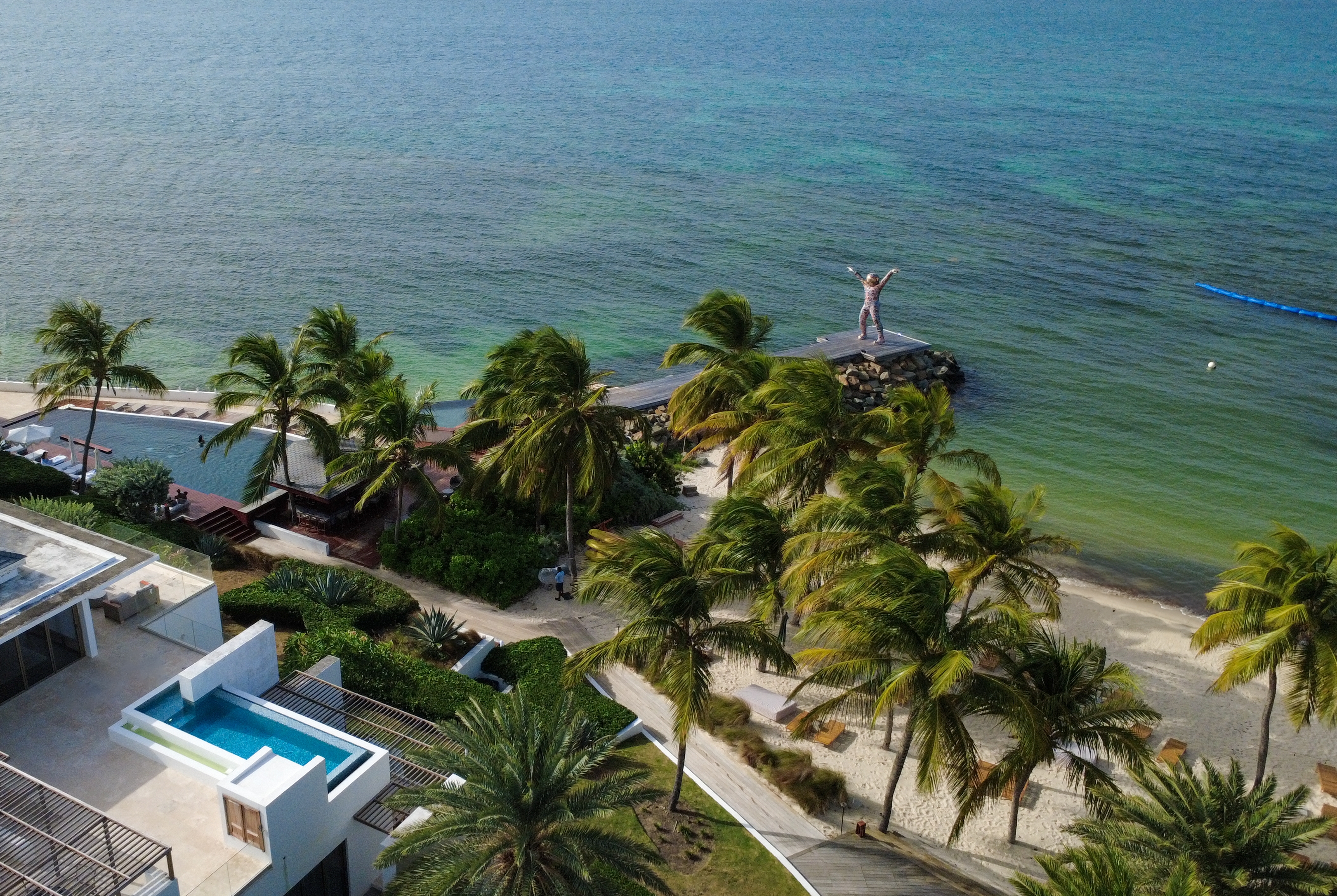 Exterior of Hodges Bay Resort & Spa, an HQ Luxury Resort & Residences hotel in St. Johns, Other than US/Canada