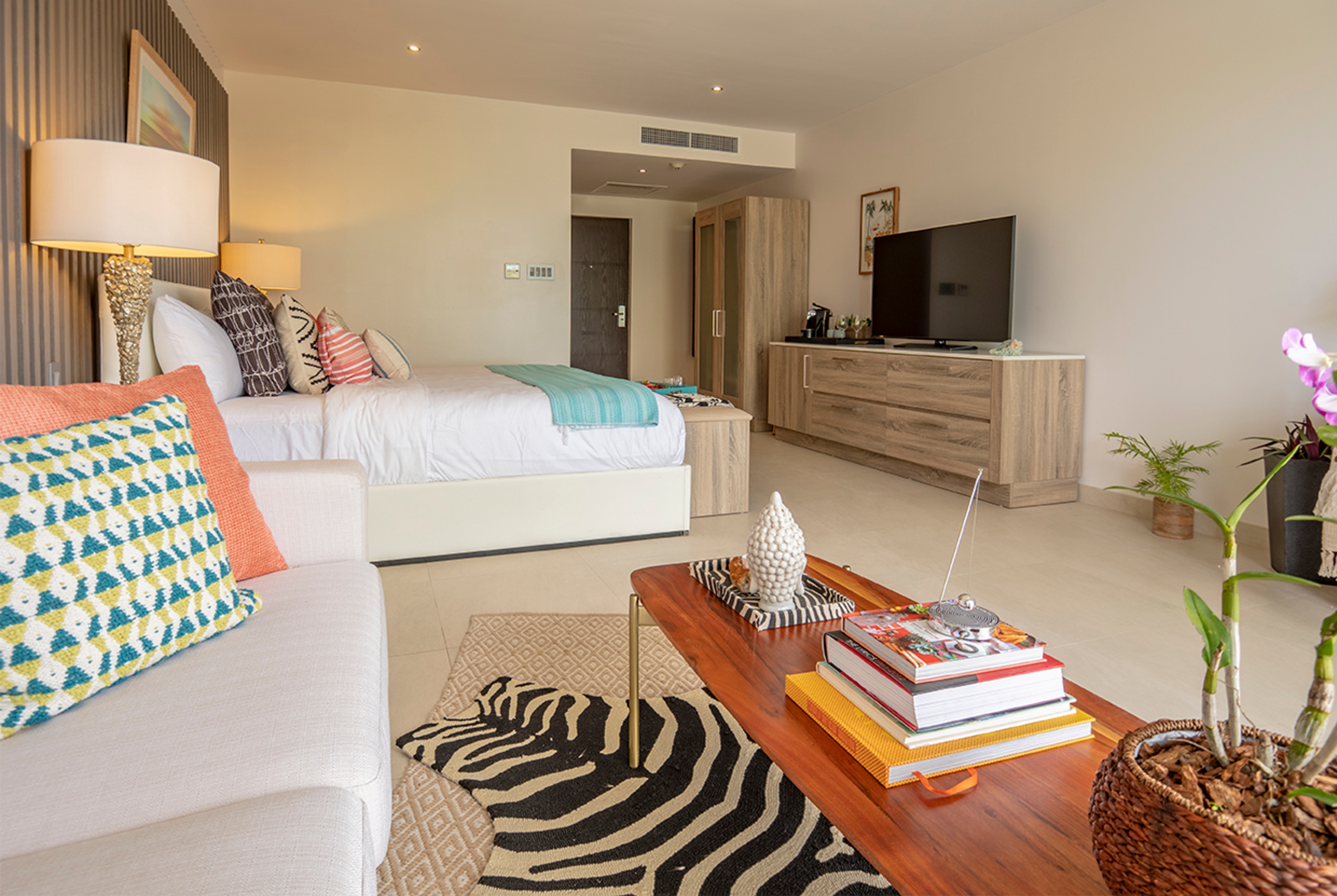 Guest room at the Hodges Bay Resort & Spa, an HQ Luxury Resort & Residences in St. Johns, Other than US/Canada