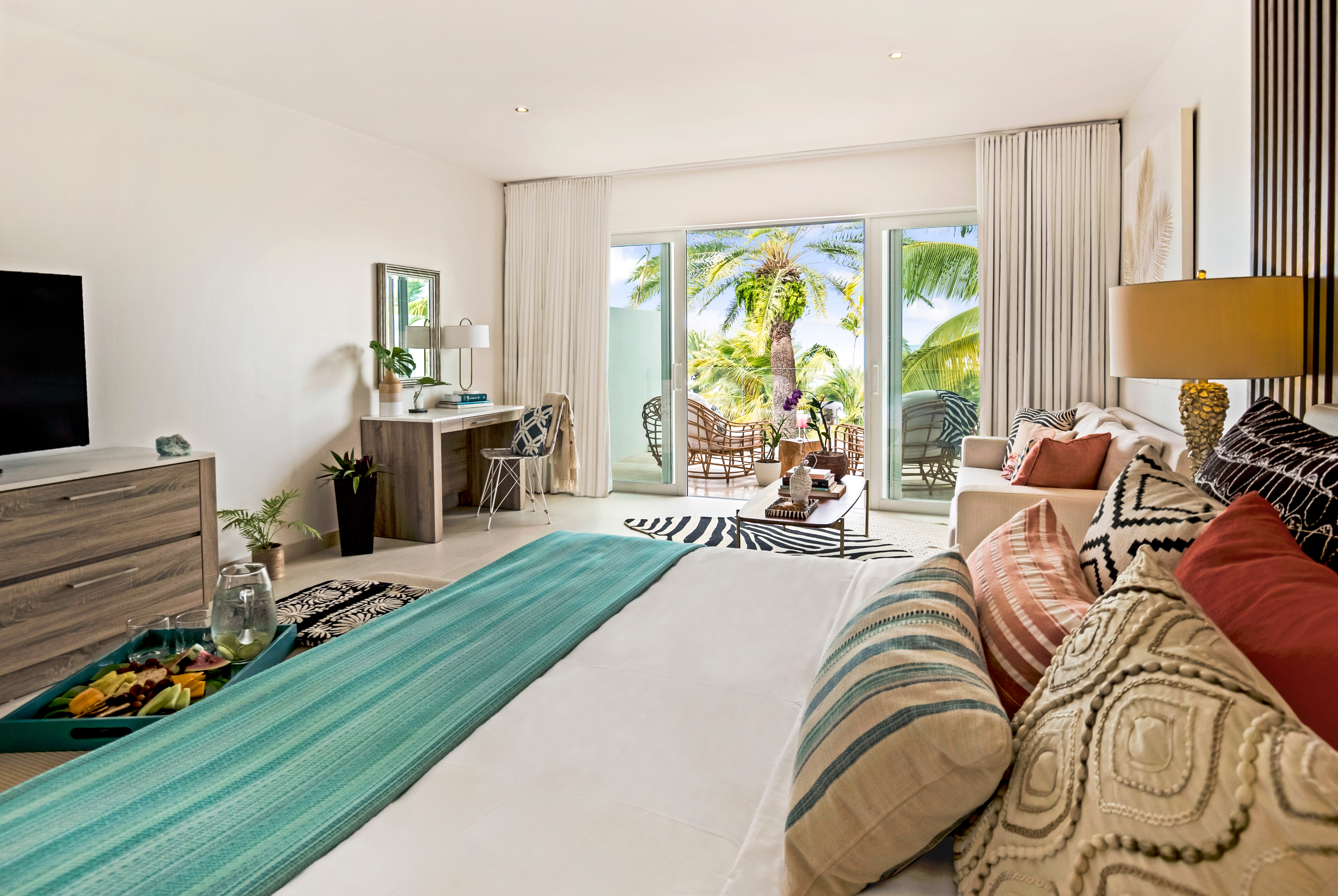 Guest room at the Hodges Bay Resort & Spa, an HQ Luxury Resort & Residences in St. Johns, Other than US/Canada