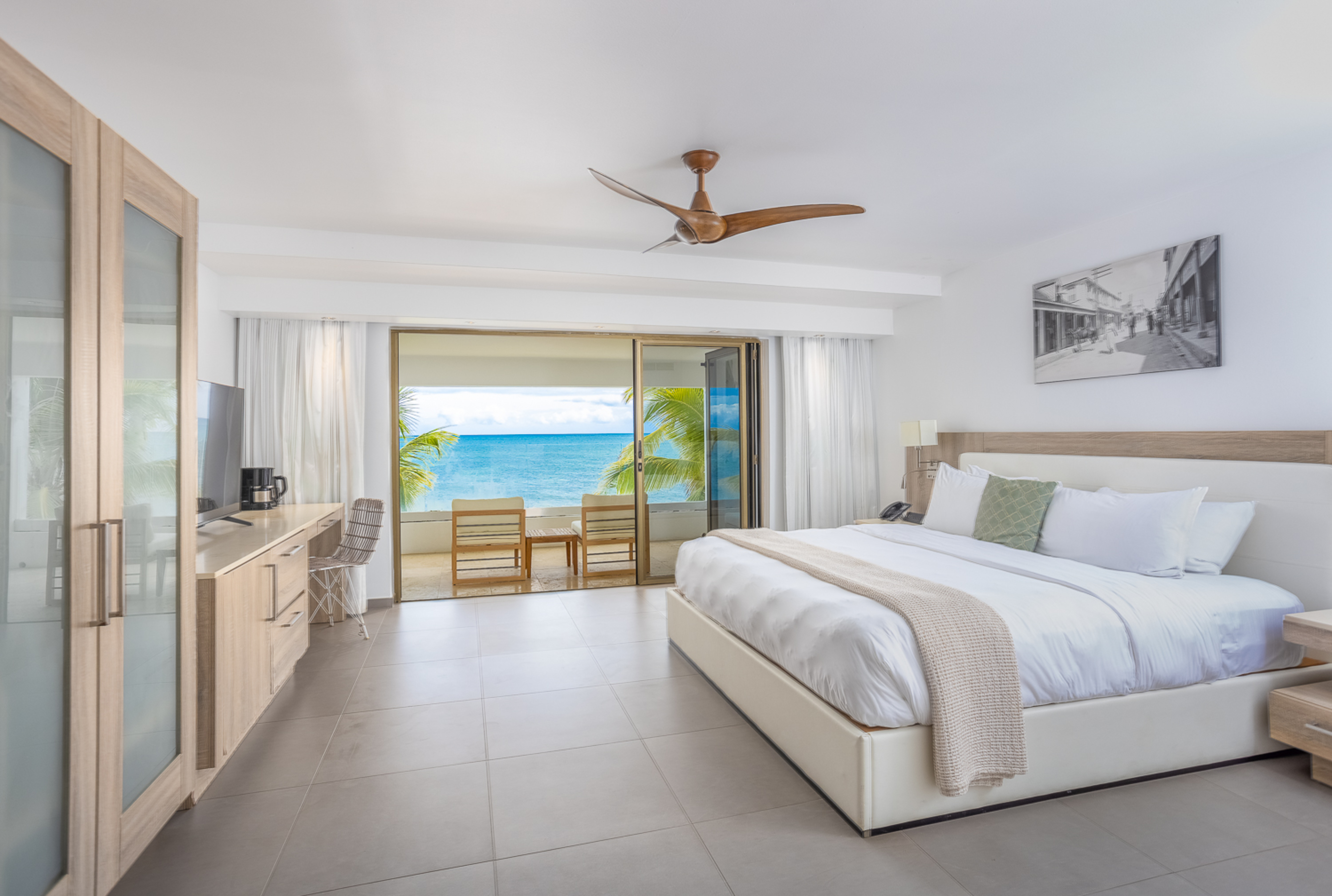 Guest room at the Hodges Bay Resort & Spa, an HQ Luxury Resort & Residences in St. Johns, Other than US/Canada