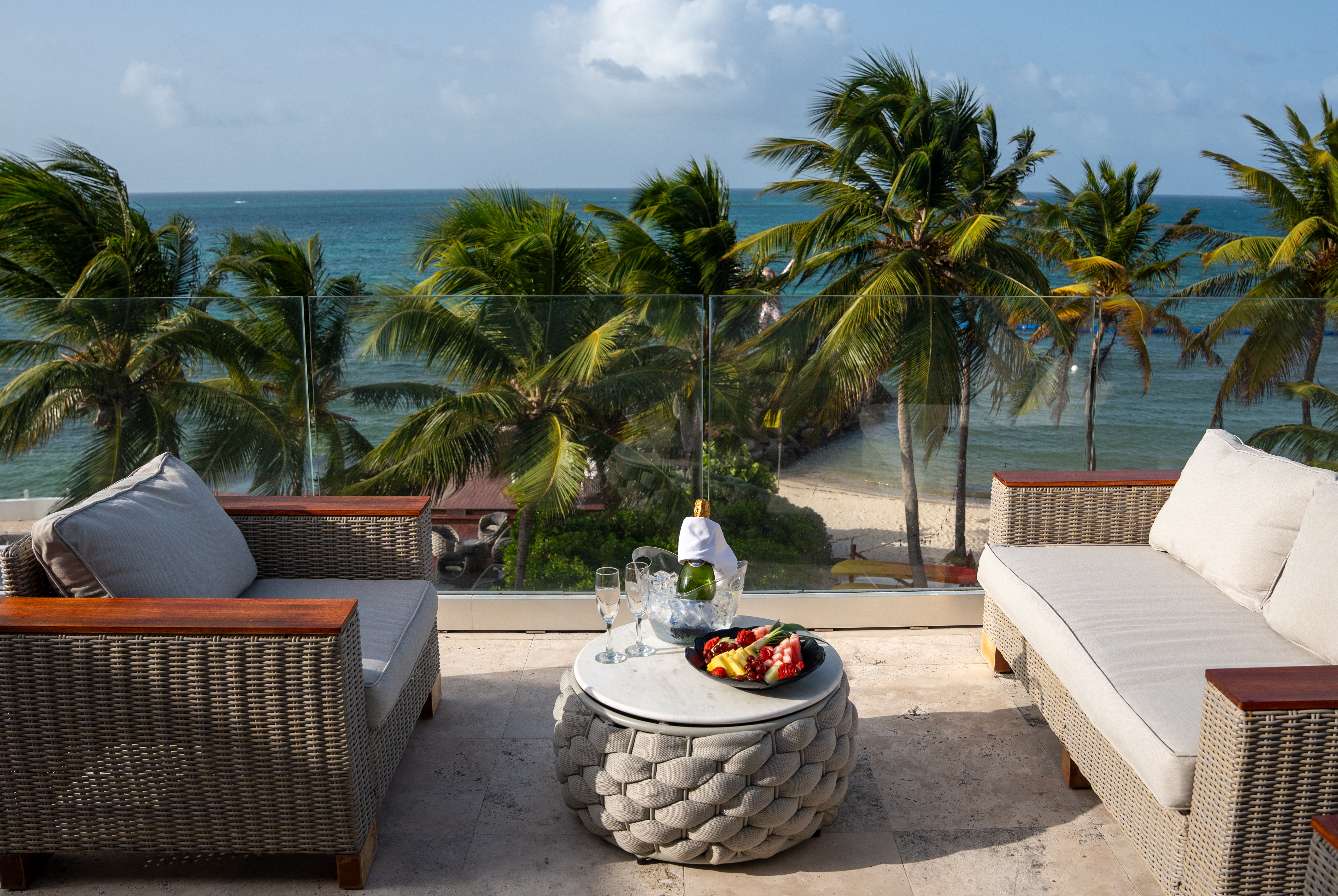 Guest room at the Hodges Bay Resort & Spa, an HQ Luxury Resort & Residences in St. Johns, Other than US/Canada