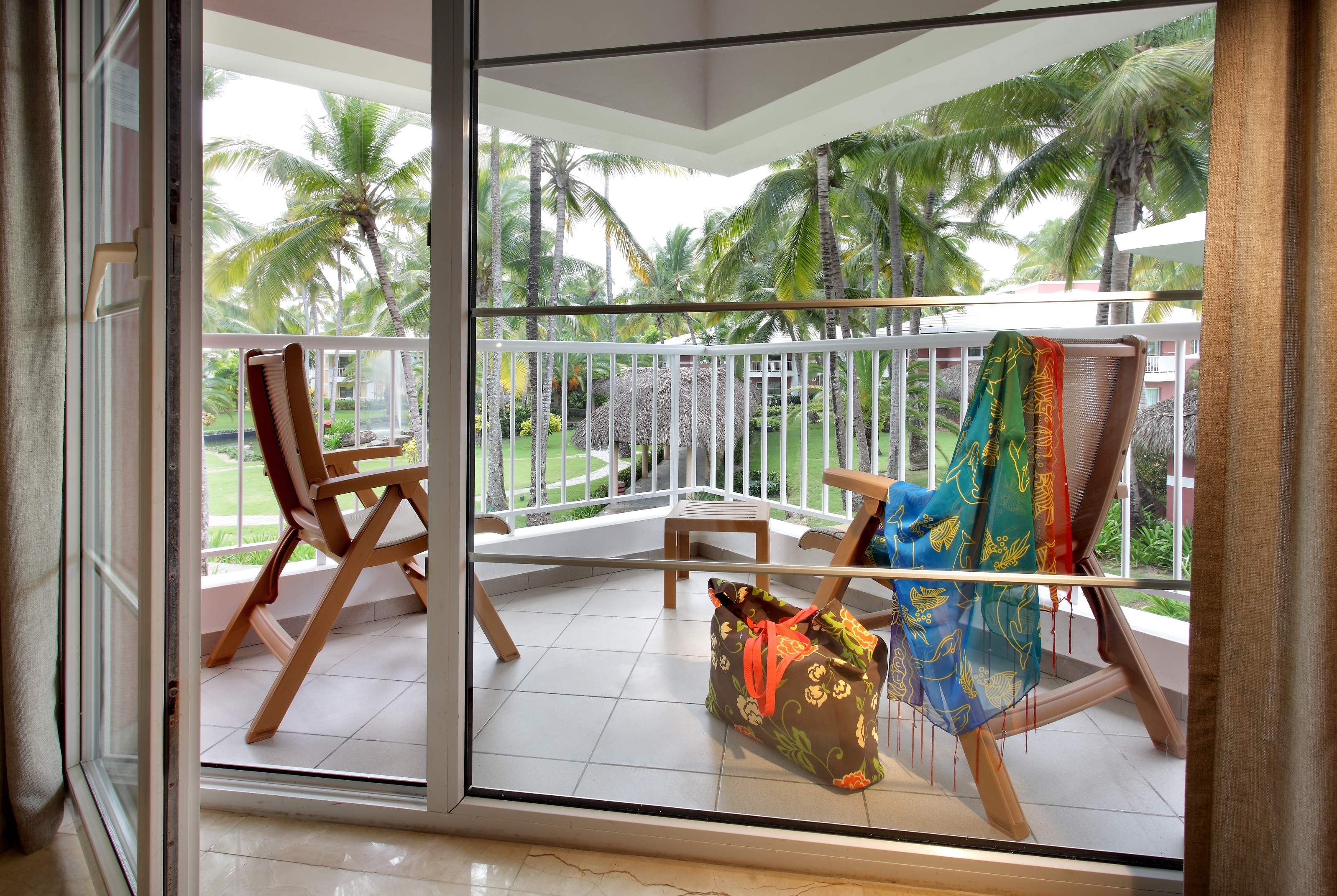 Guest room balcony at Grand Palladium Select Bavaro, All Inclusive Resort & Spa in Punta Cana, Other than US/Canada