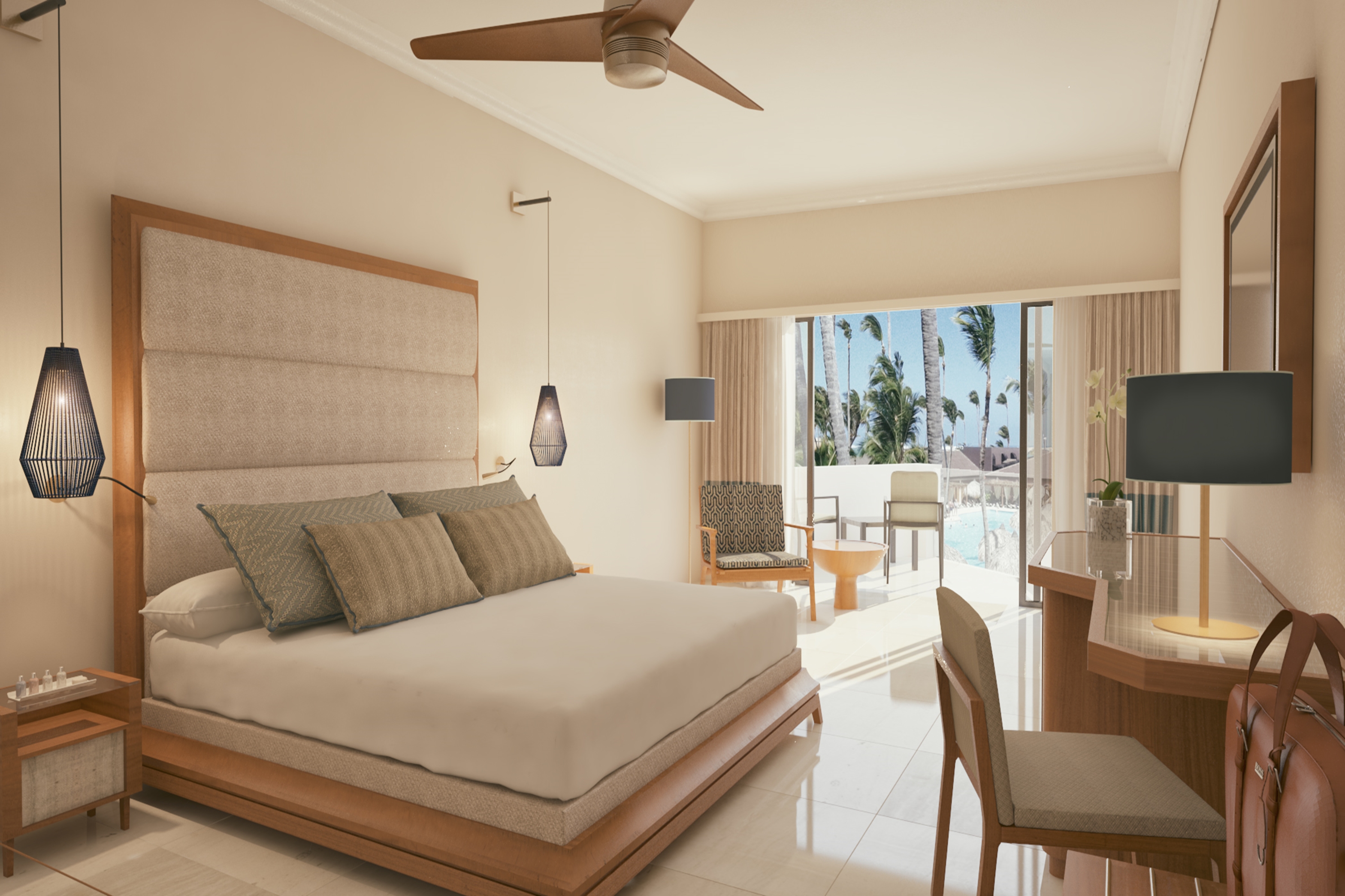 Guest room at the Grand Palladium Punta Cana, All Inclusive Resort & Spa in Punta Cana, Other than US/Canada