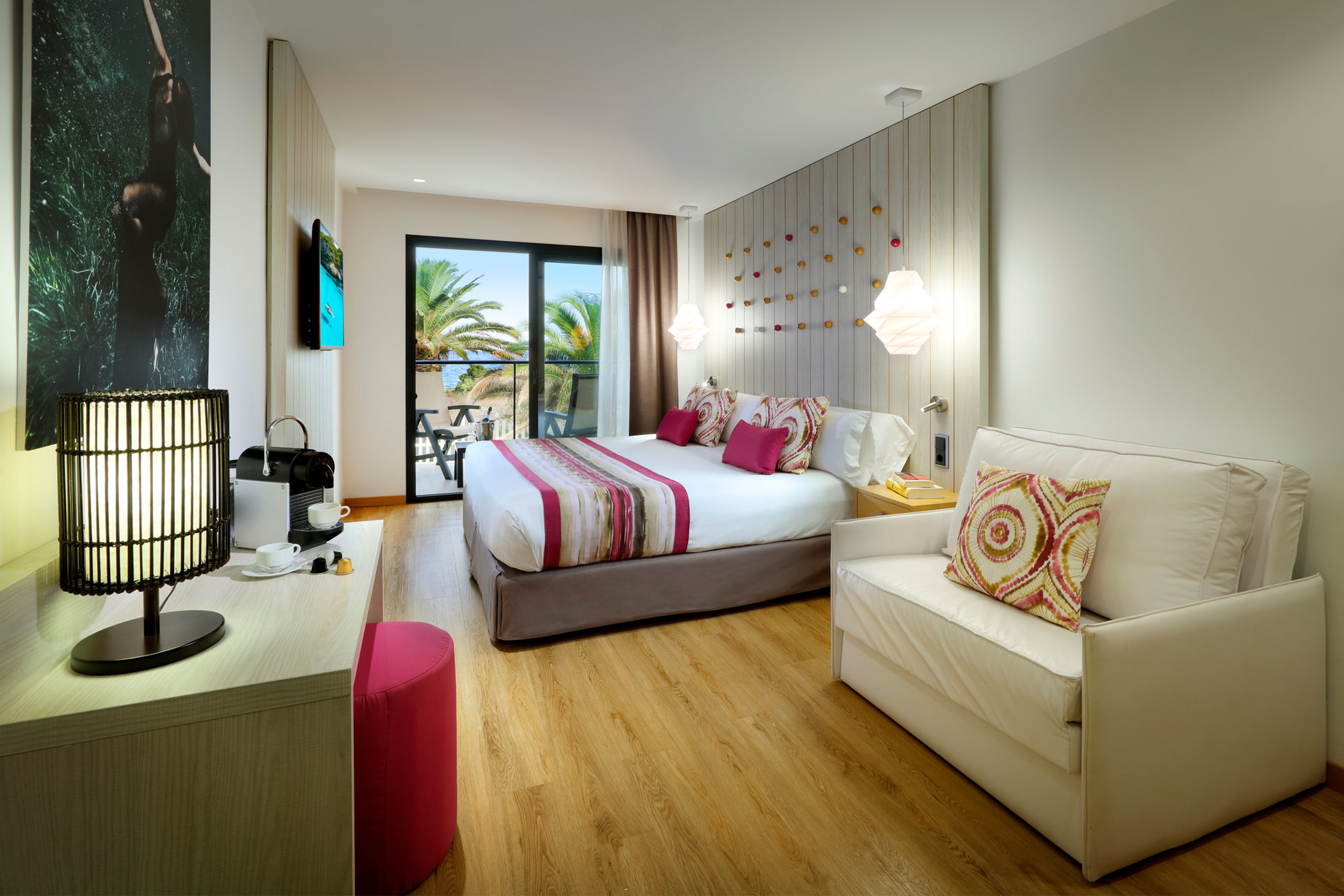 Guest room at the Grand Palladium White Island Resort & Spa in Sant Jordi De Ses Salines, Other than US/Canada