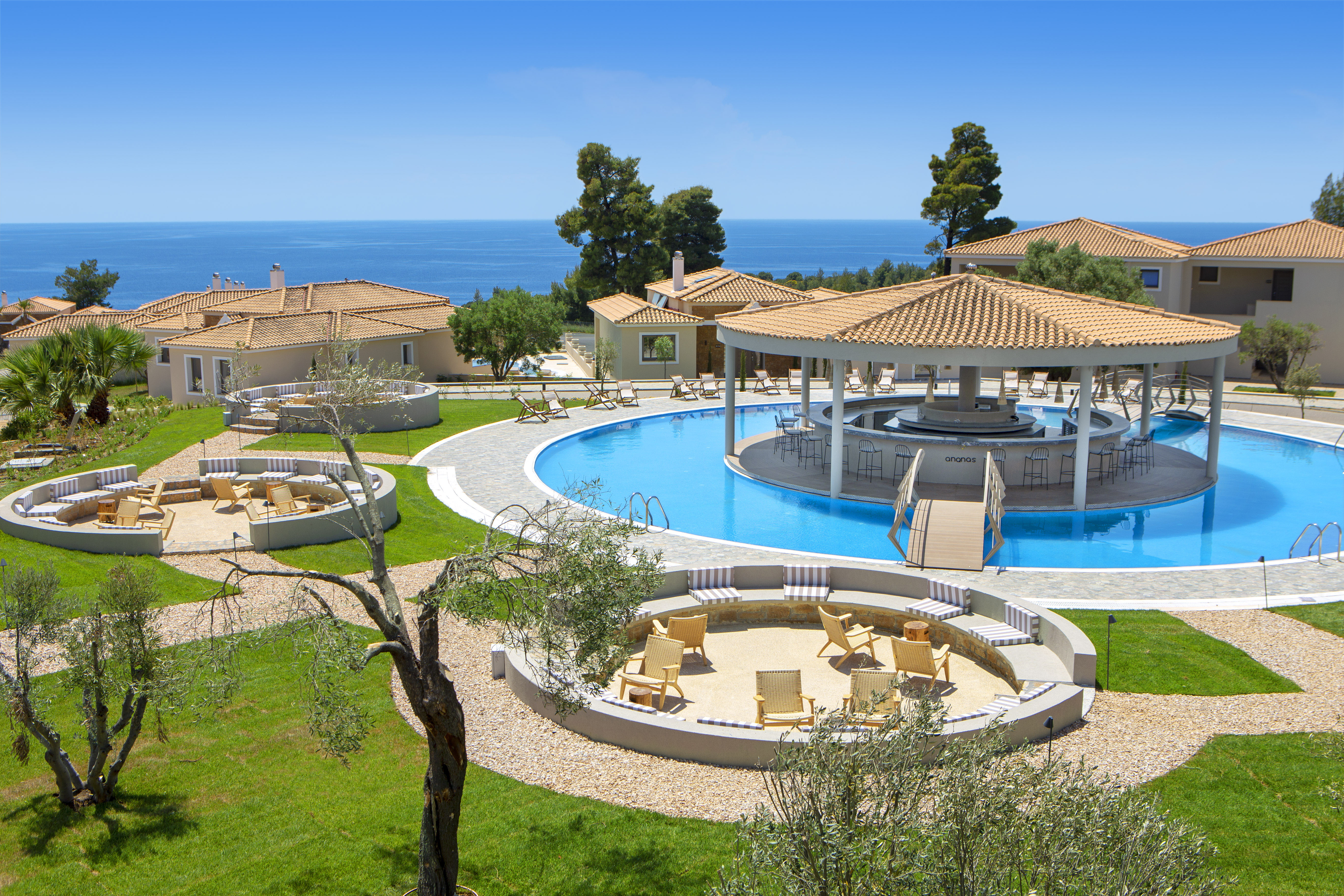 Pool bar at the Zeus Eleva Ajul, a Registry Collection Hotel in Agia Paraskevi Chalikidi, Other than US/Canada