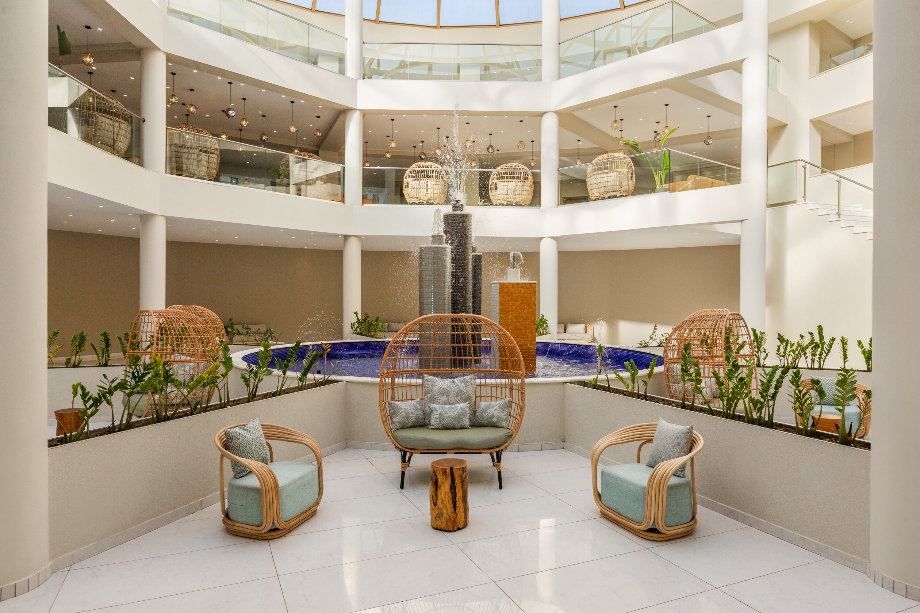 Zeus Eleva Ajul, a Registry Collection Hotel lobby atrium in Agia Paraskevi Chalikidi, Other than US/Canada